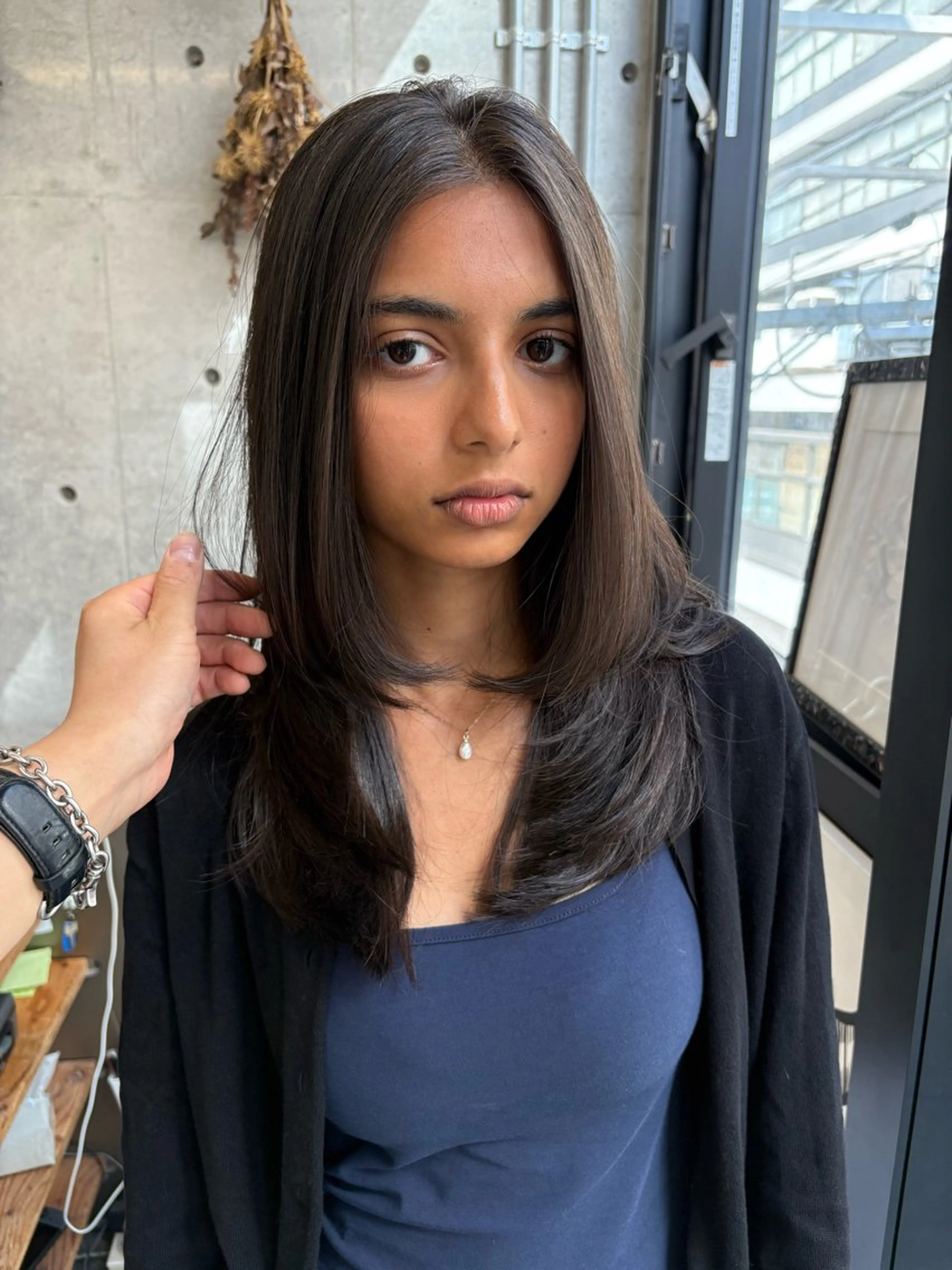 ミディアム カラー レイヤーカット カット ヘアカラー トリートメント 似合わせカット レイヤー/ボブのヘアスタイル