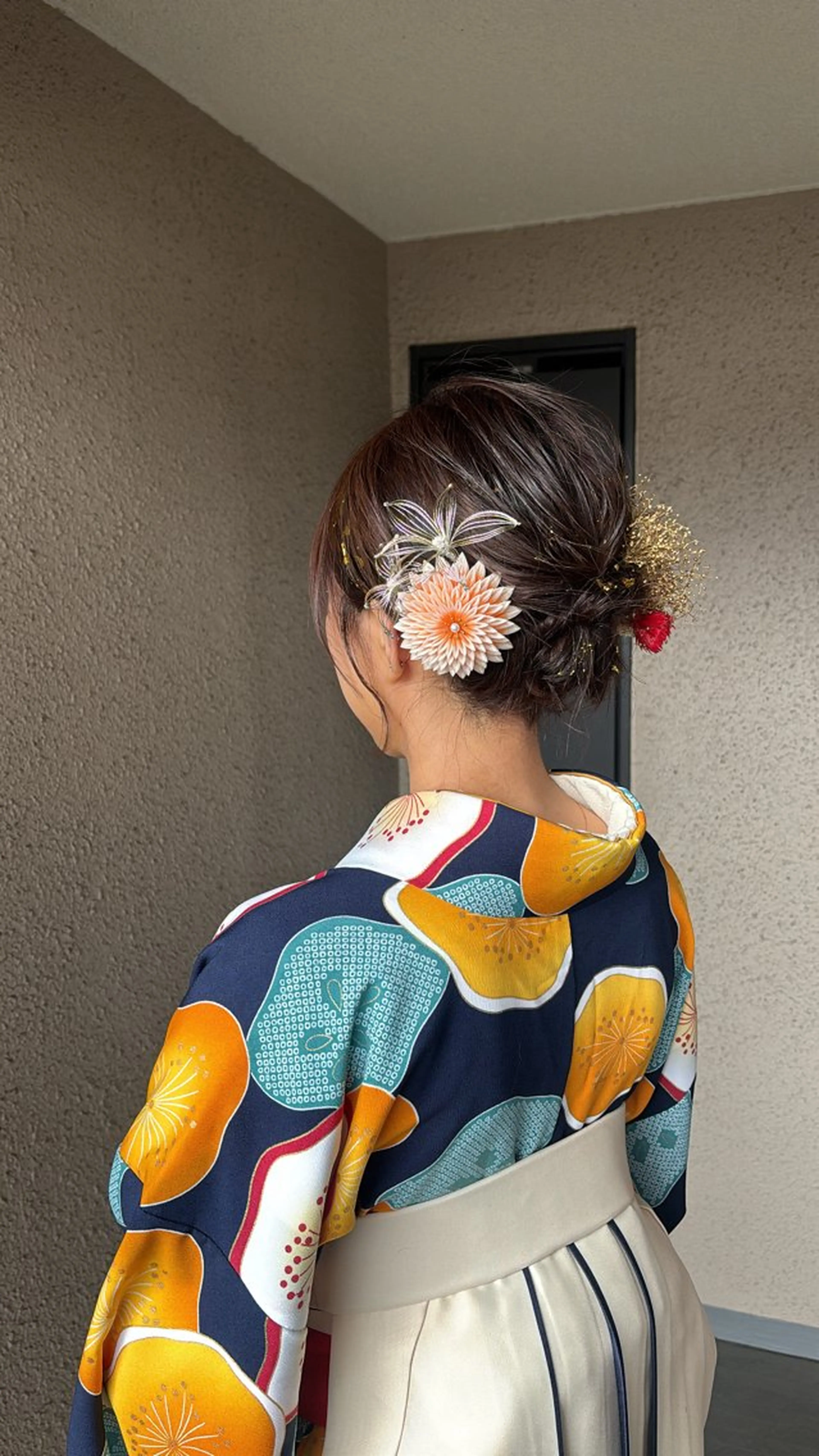 ミディアム ヘアアレンジ 着付け chouette/ 根本優希のヘアスタイル