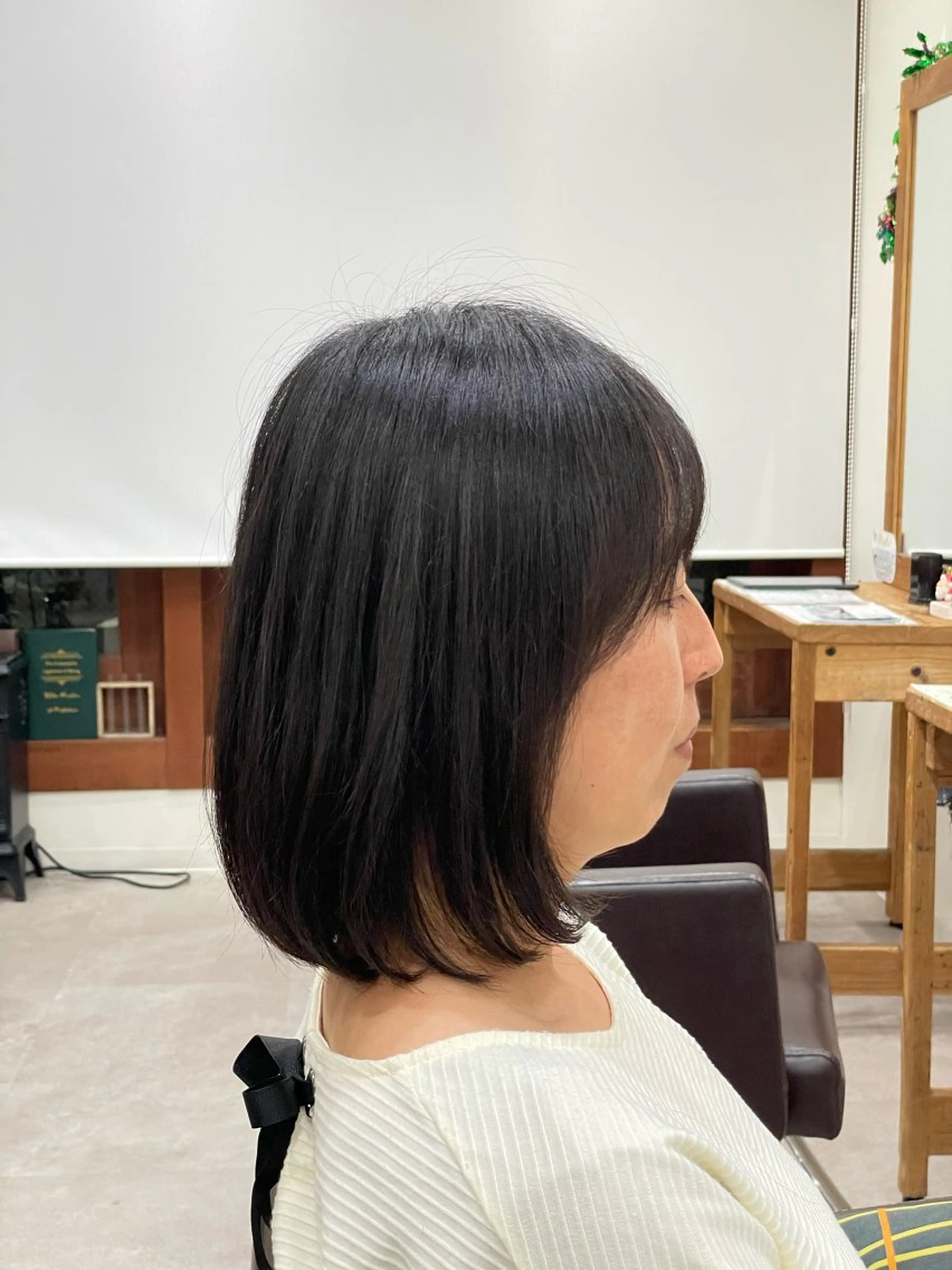 ミディアム ボブ 長めボブ カット トリートメント ゆうと/ショート /ショートボブ/ボブのヘアスタイル