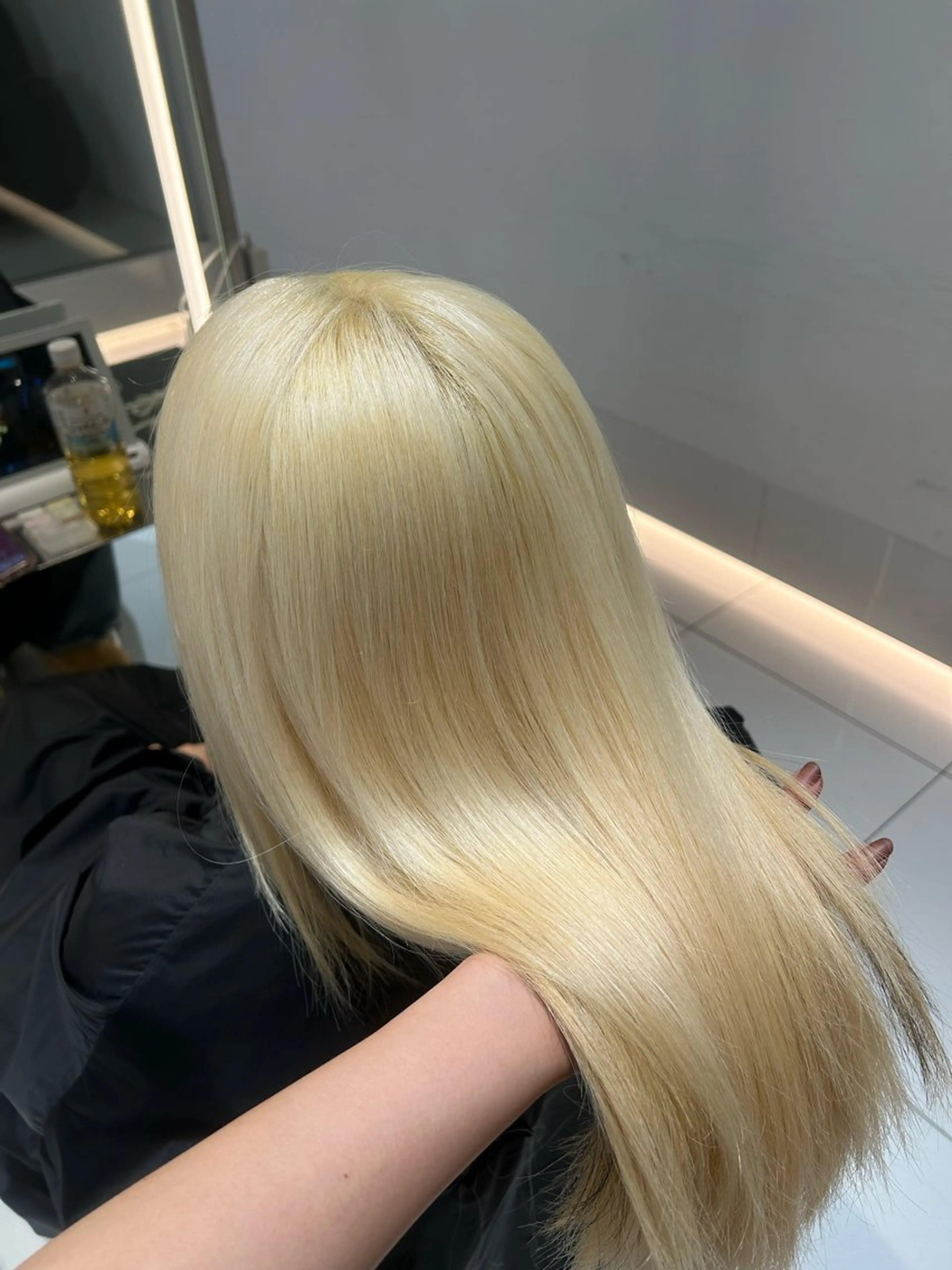 ロング カラー ブロンド カット ヘアカラー 海外レイヤー /NAGISAのヘアスタイル