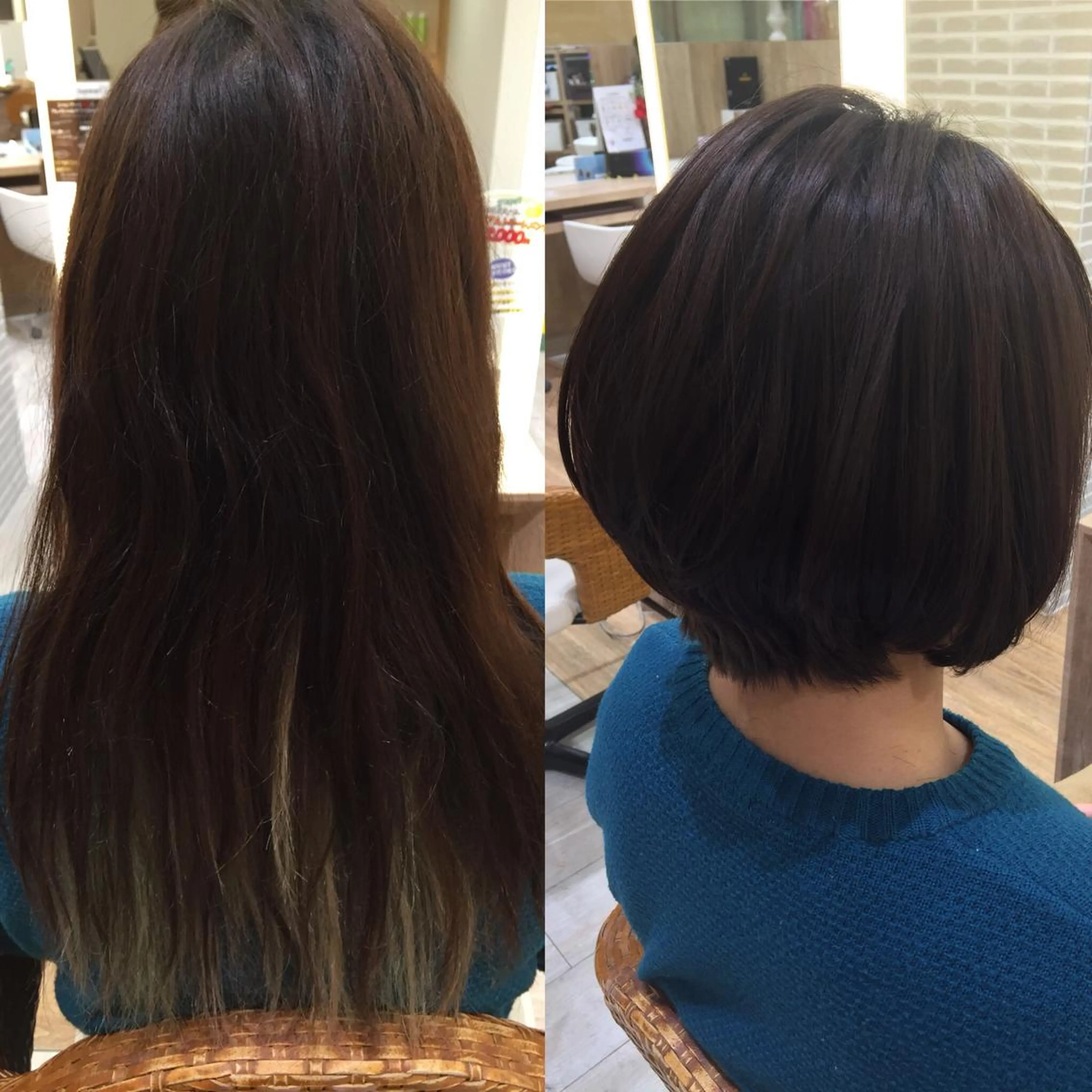 ショート カラー カット ヘアカラー トリートメント 山北 咲子のヘアスタイル