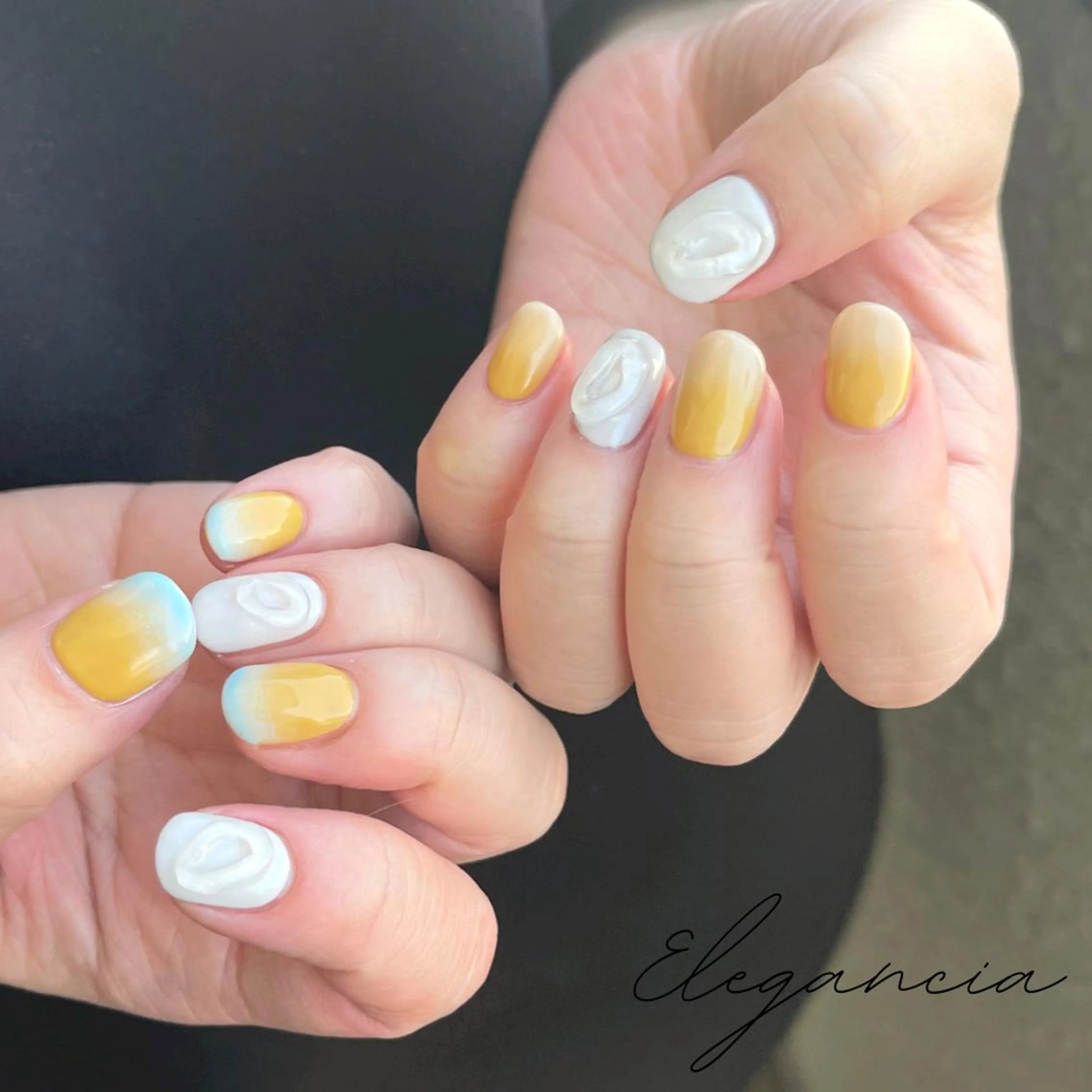 カラー ネイル ハンドネイル Elegancia. Hiromiのネイルデザイン