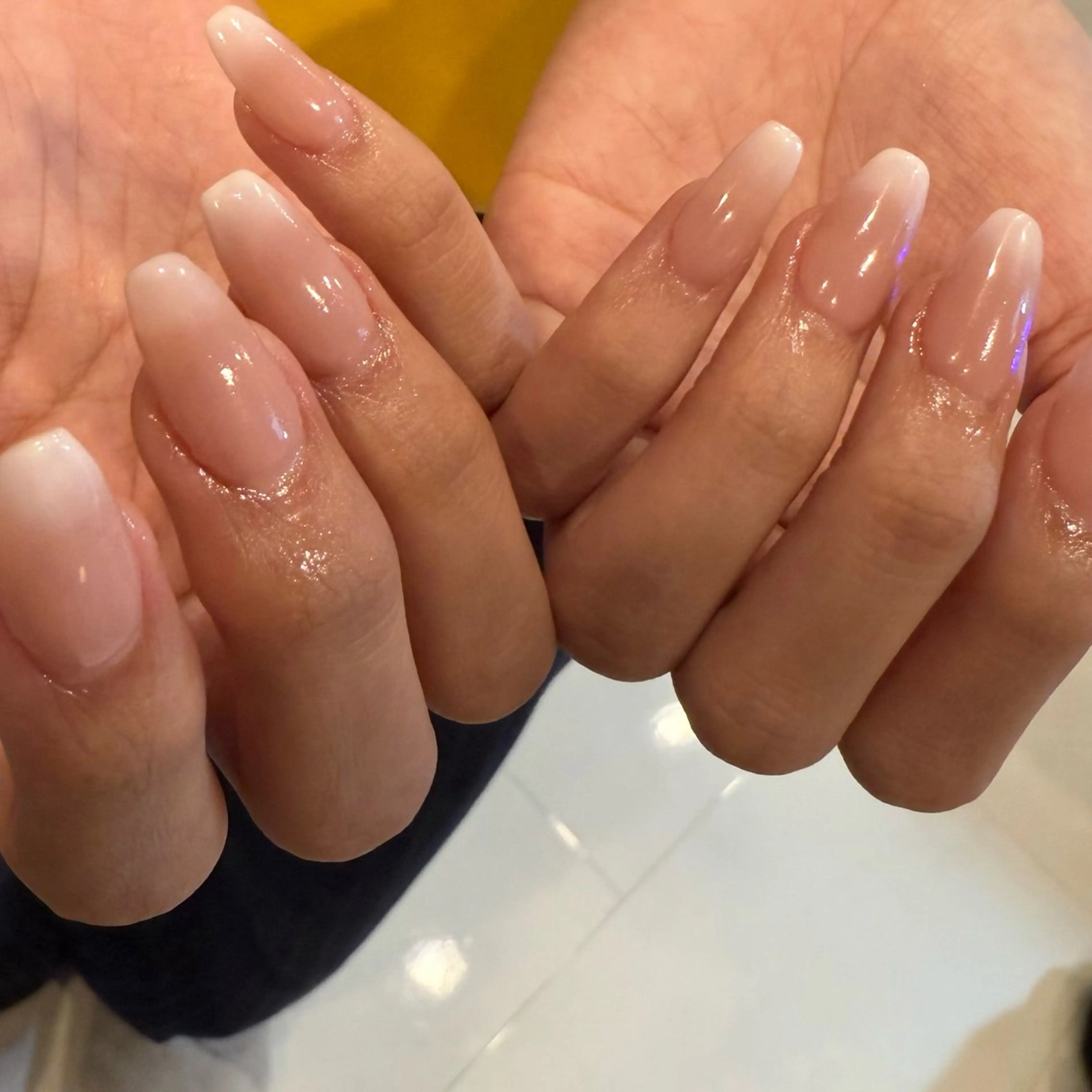 ネイル 韓国ネイル ラメ(グリッター) オフィスネイル シンプルネイル Reillynail みさきのネイルデザイン