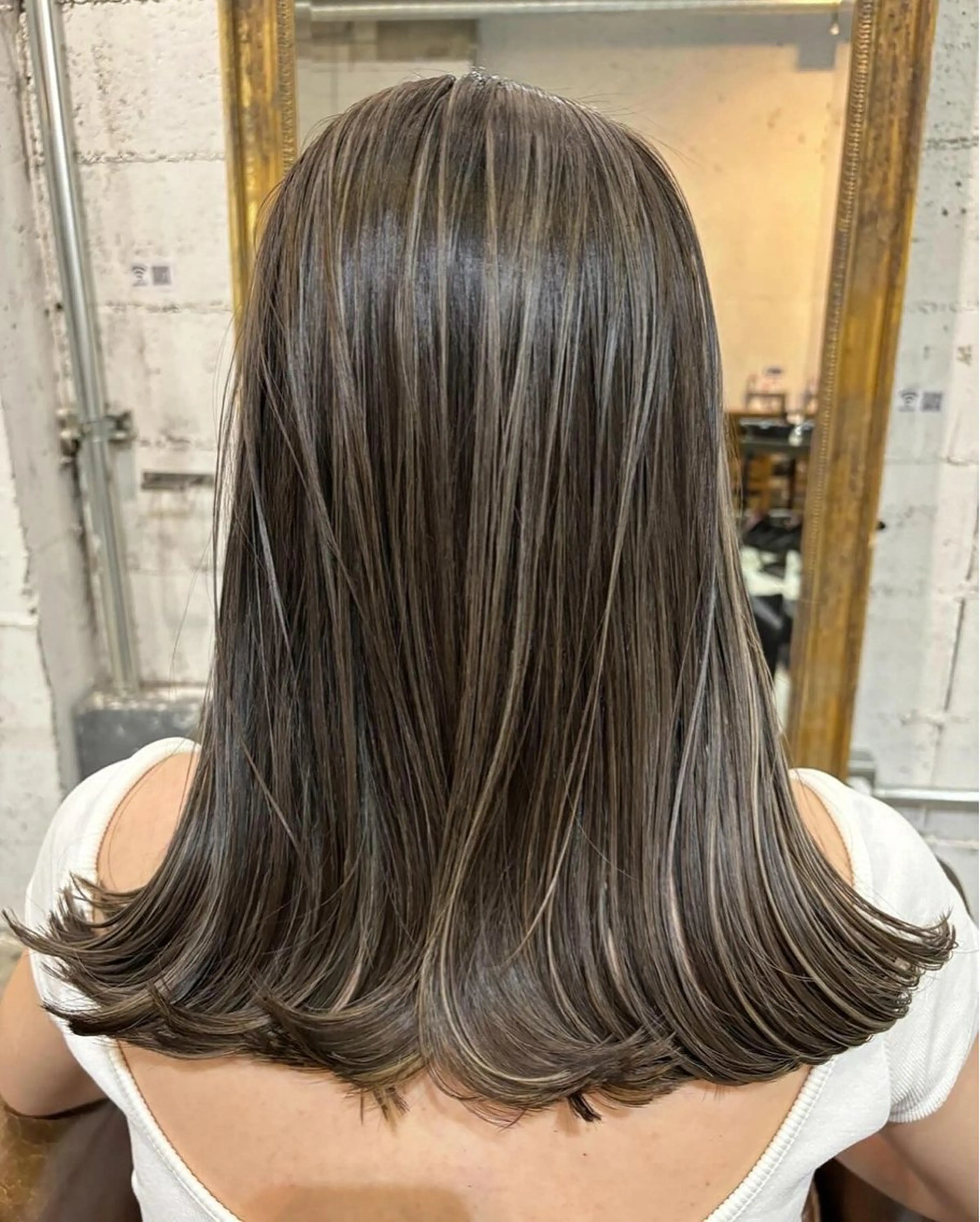 カラー ハイライトカラー 田代 さつきのヘアスタイル