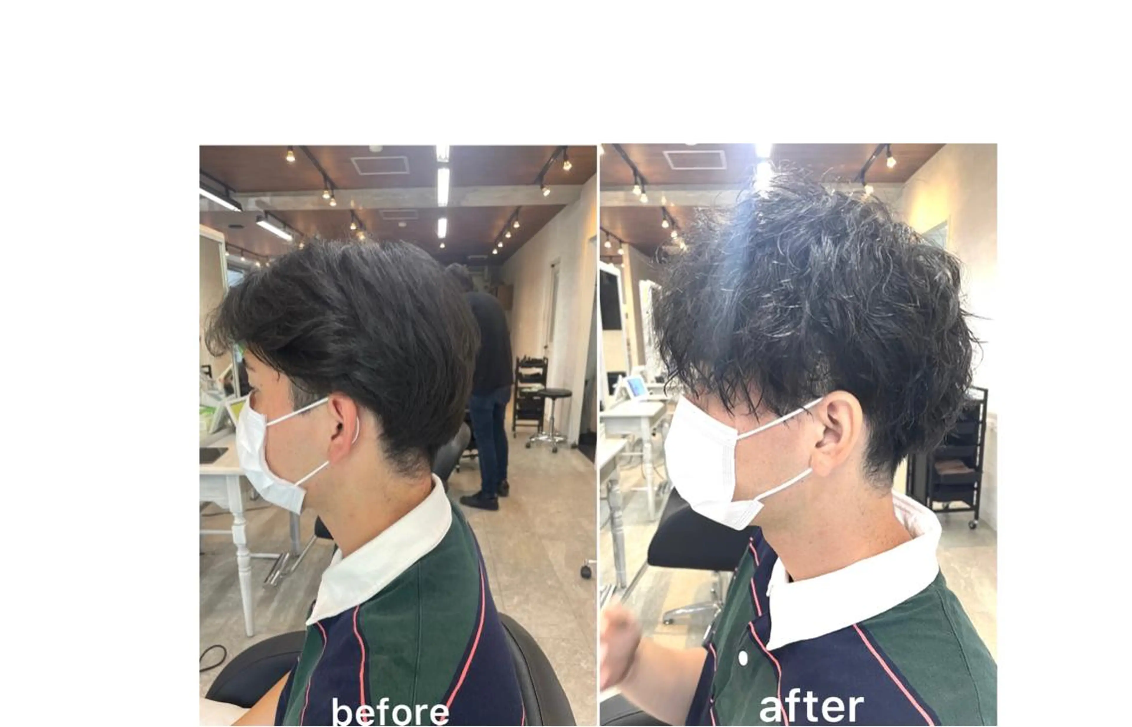 パーマ メンズ 美髪× ヘアセット✨Araiのヘアスタイル