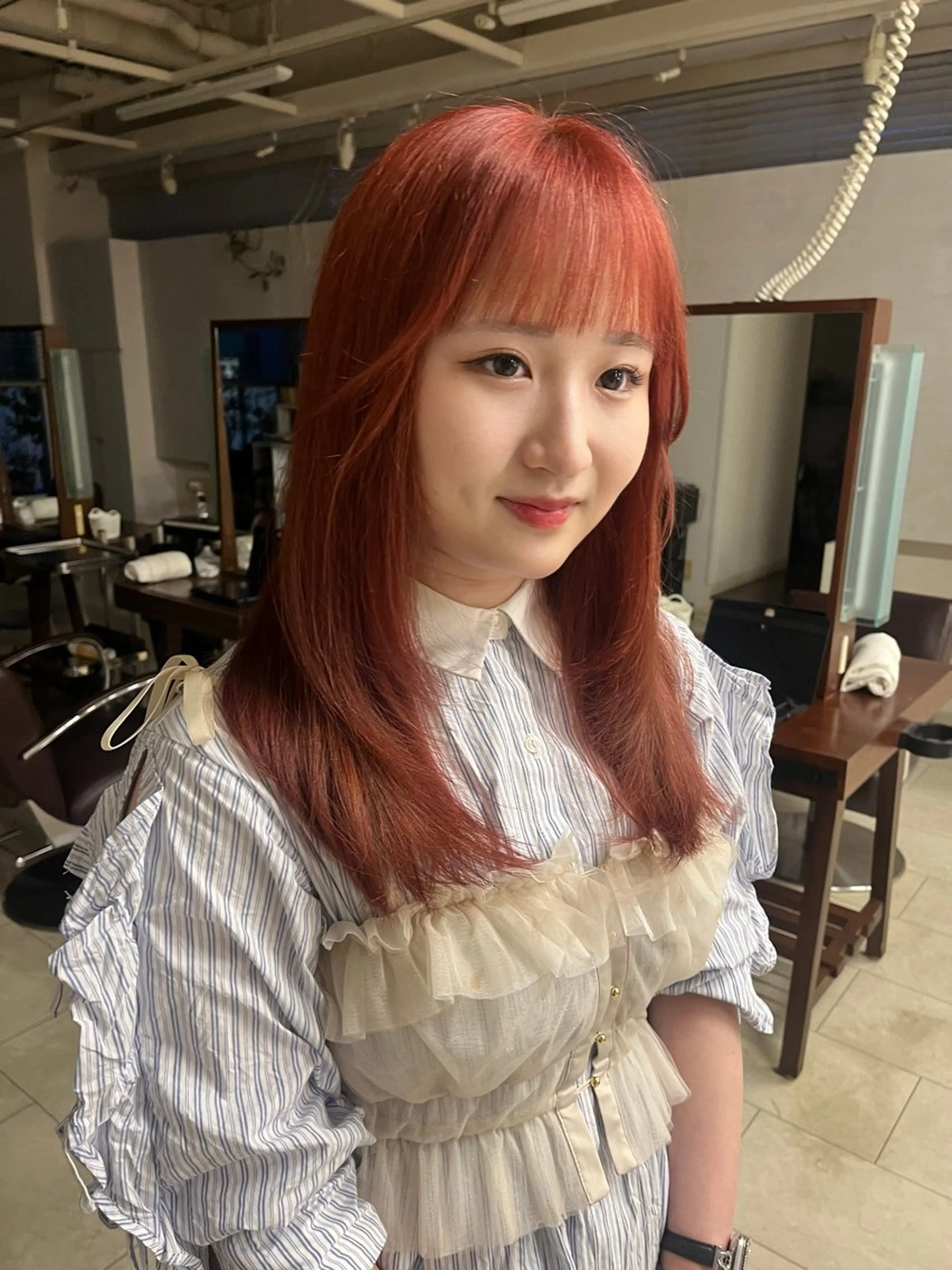 ロング レイヤーカット yura /レイヤーカットのヘアスタイル