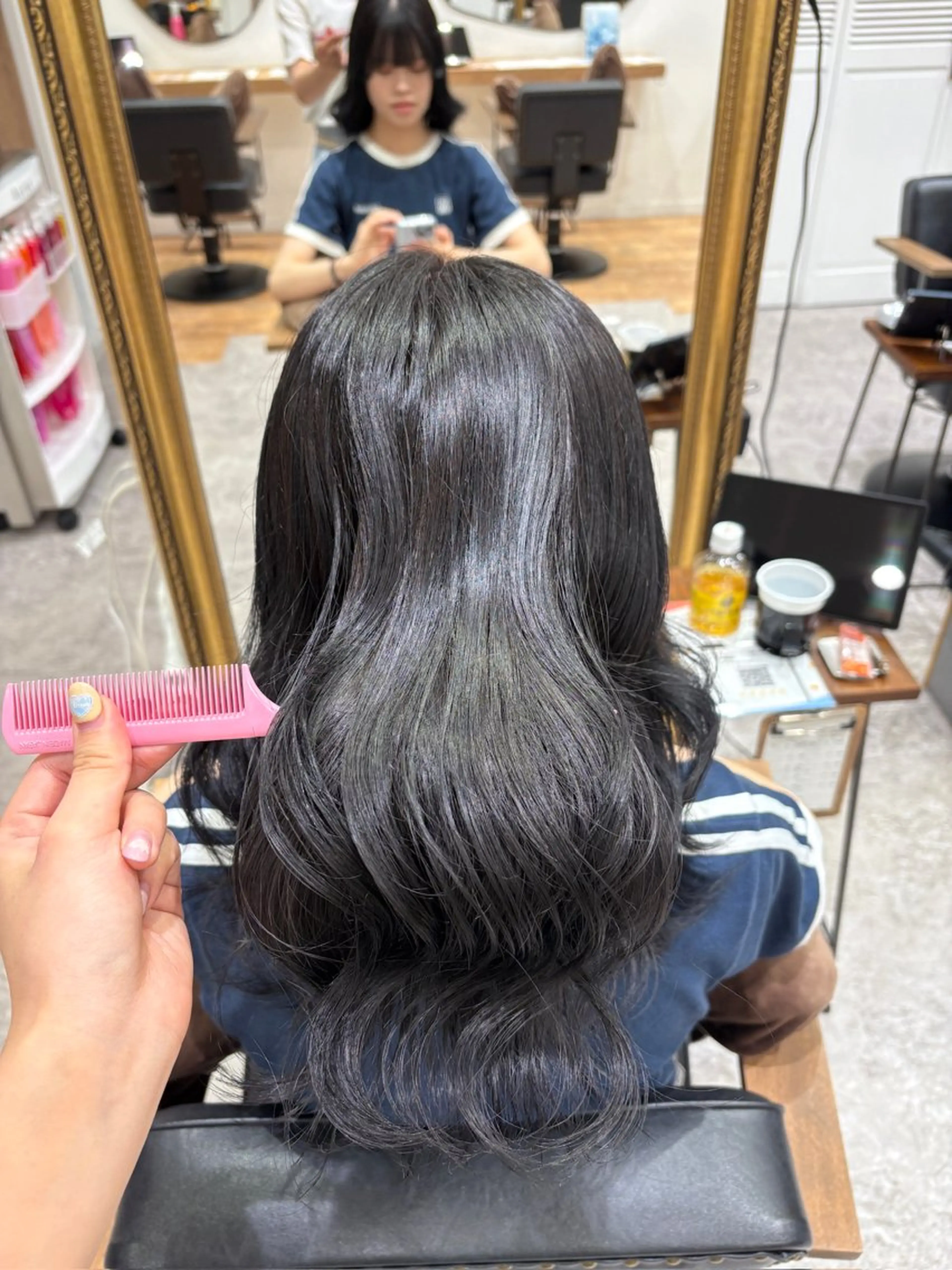 カラー ヘアカラー ピンクカラーアレンジ 🩷AYANA🩷のヘアスタイル
