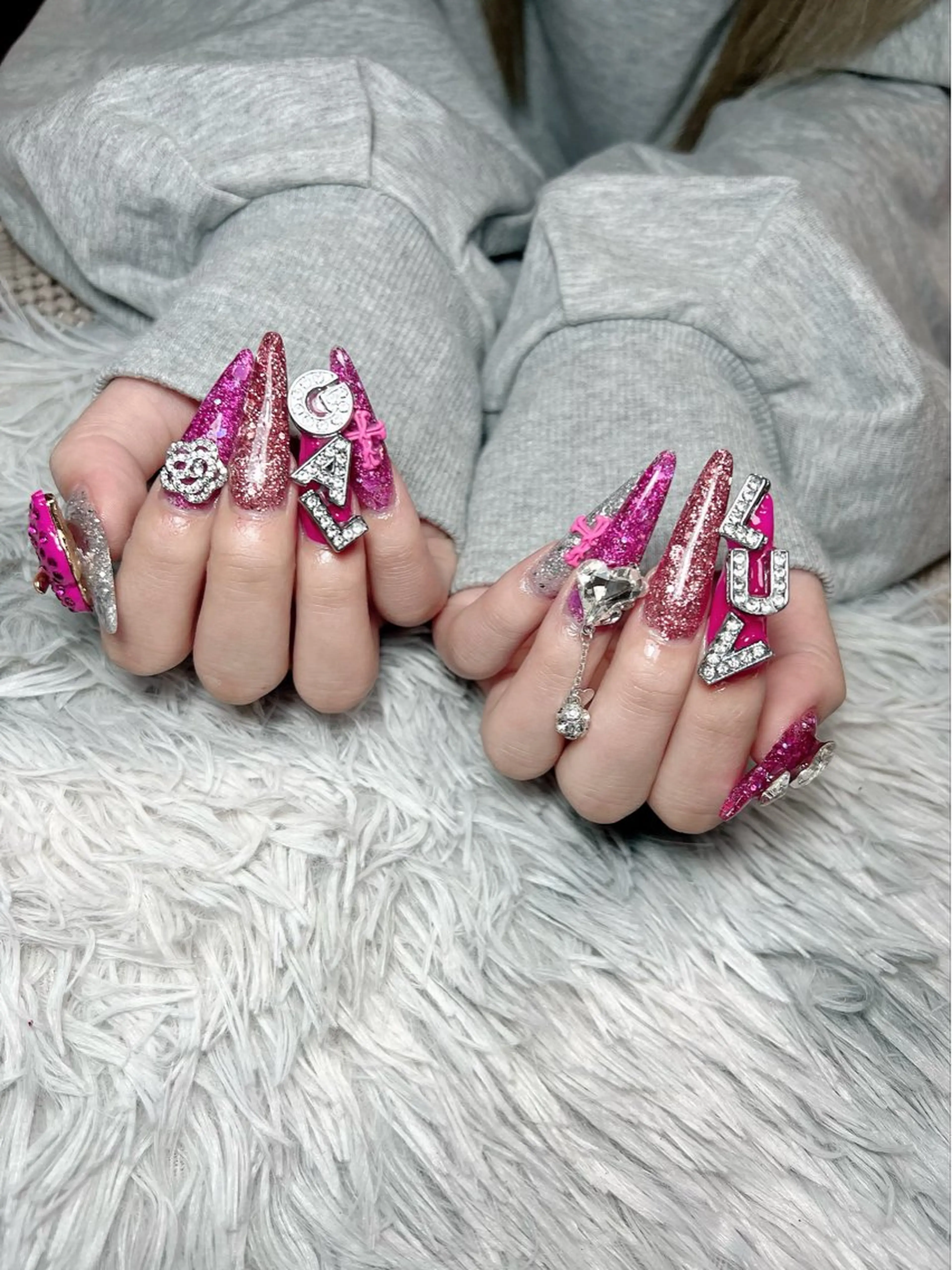 ネイル ハンドネイル シェヌネイル JURAのネイルデザイン