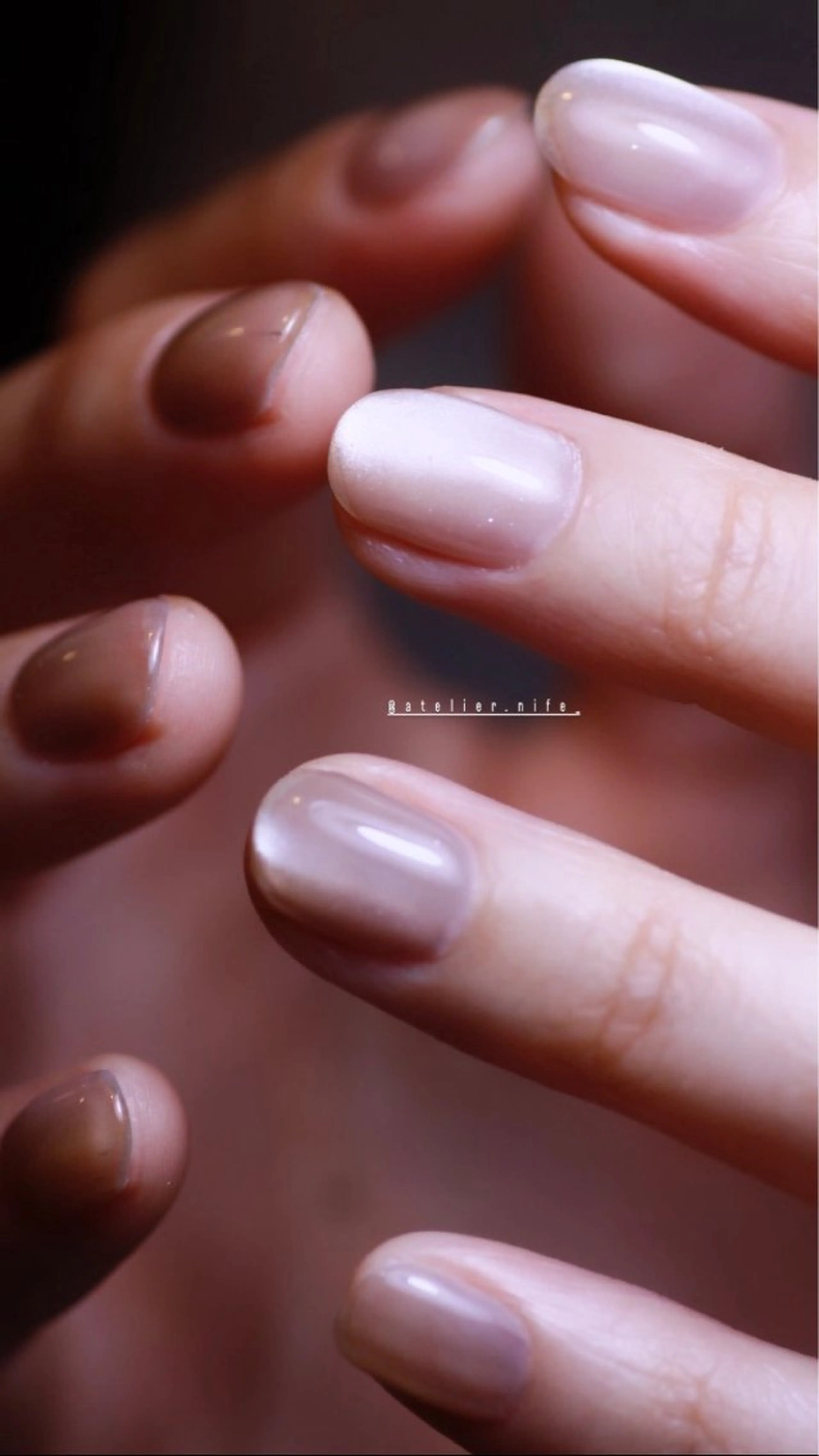 ネイル マグネットネイル atelier nife.のネイルデザイン