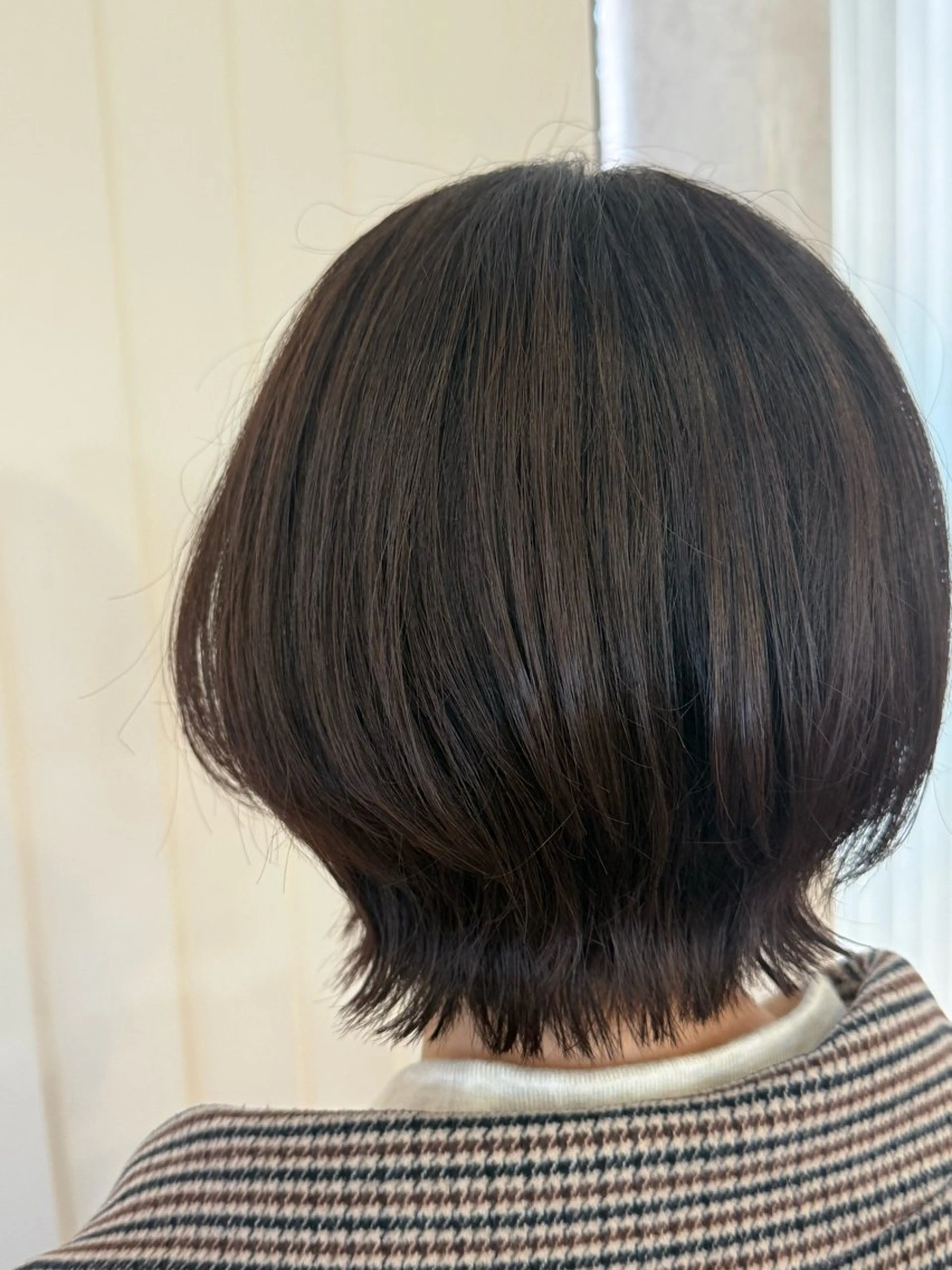 ショート ボブレイヤー ボブ くびれヘア レイヤーカット カット ヘアカラー SET-UP美和店 松井　柚葉のヘアスタイル