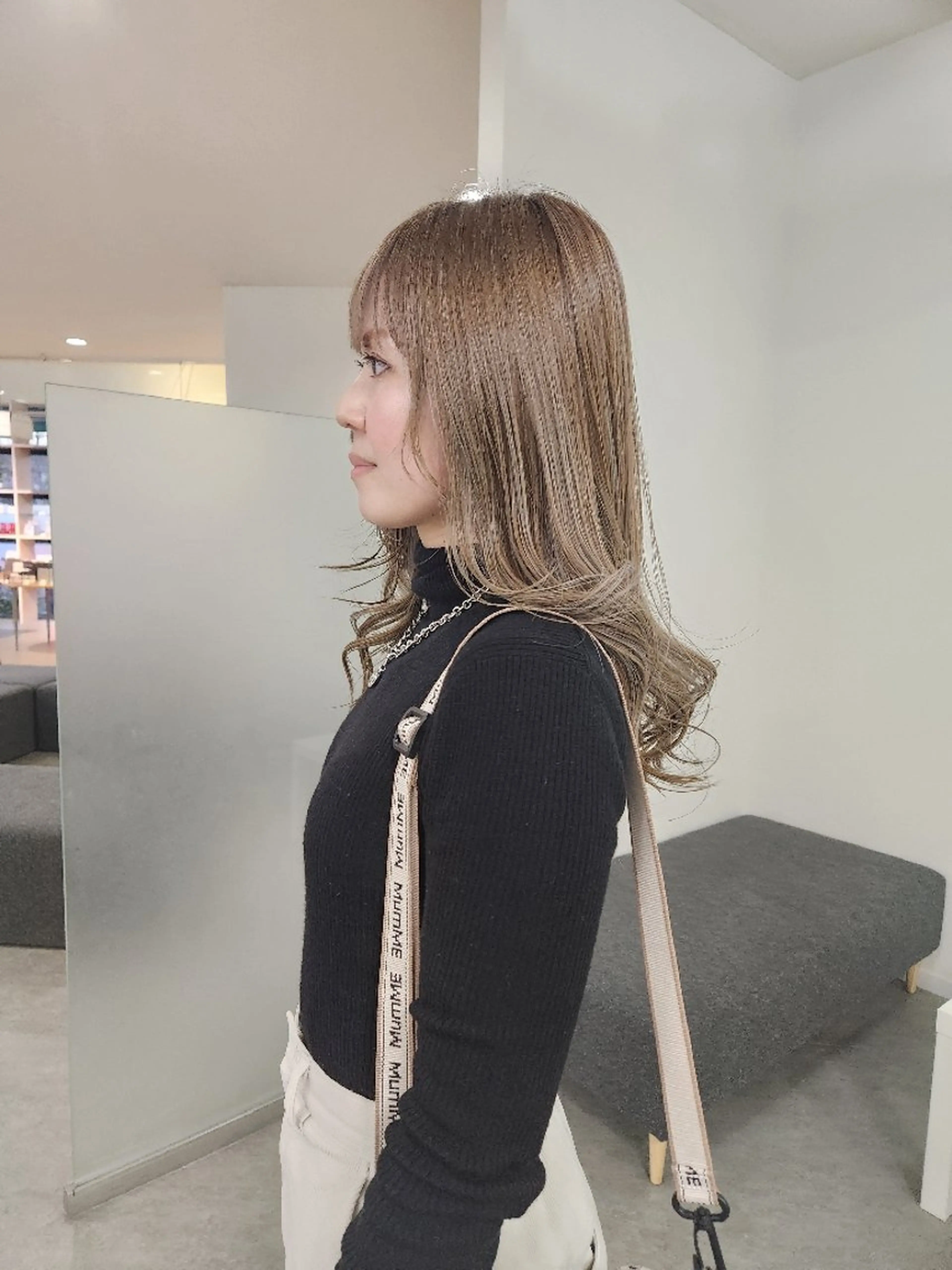 ロング カラー ベージュカラー インナーカラー カット ヘアカラー 安達まい/ インナーカラー◎のヘアスタイル