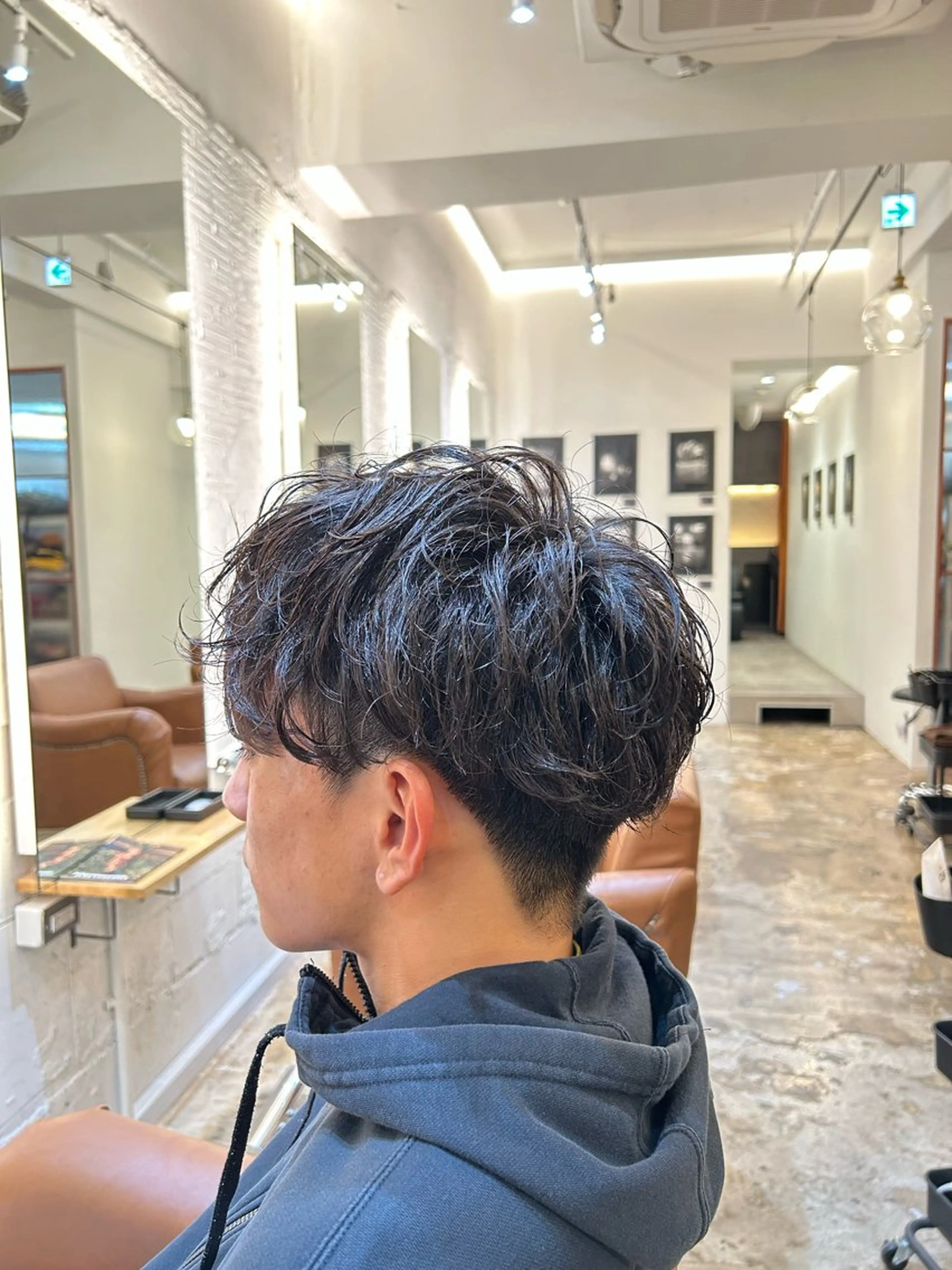 パーマ メンズ Ryo☘縮毛矯正/ メンズ/ブリーチ/のヘアスタイル