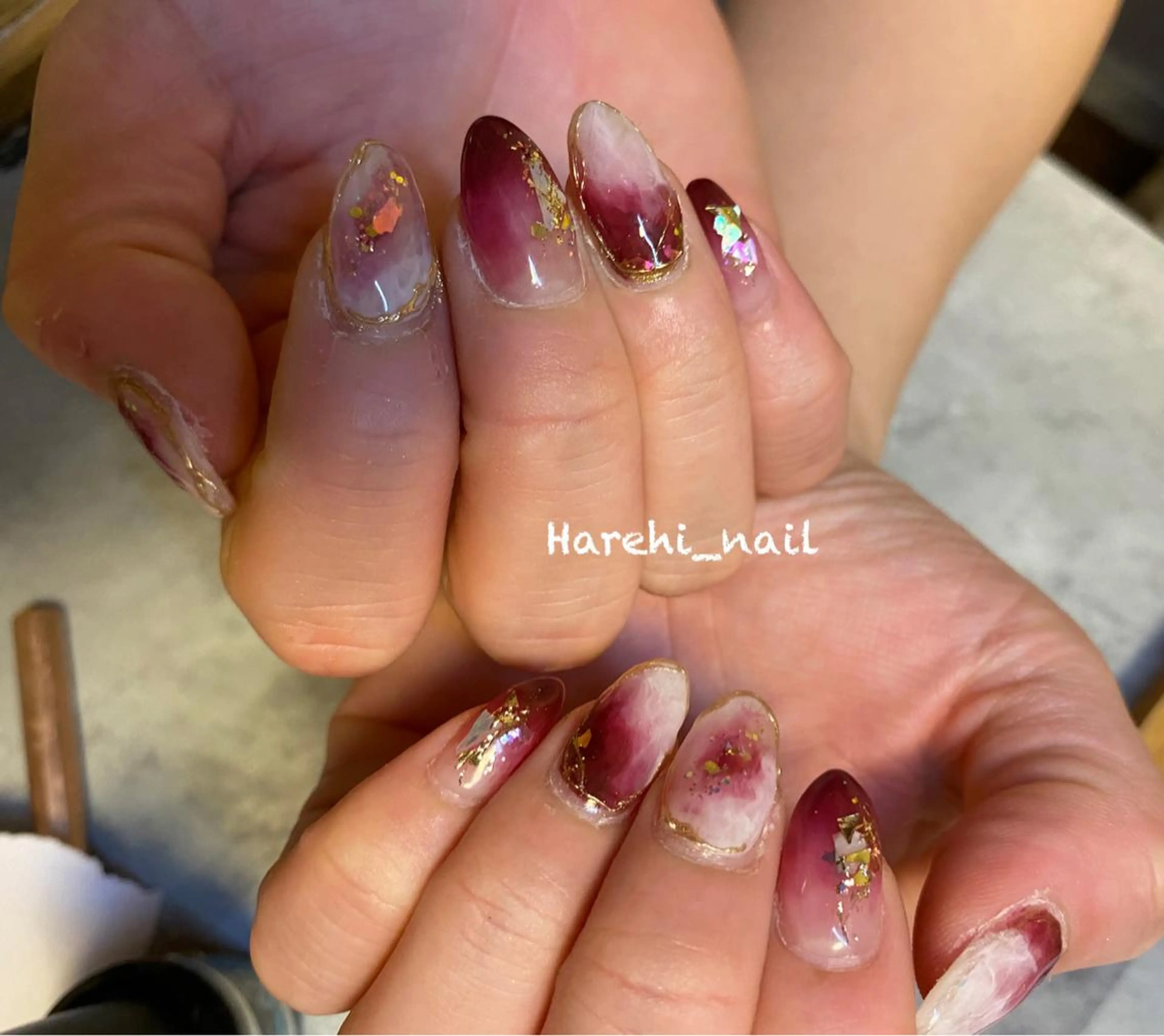 ネイル ハンドネイル Harehi_ nailのネイルデザイン