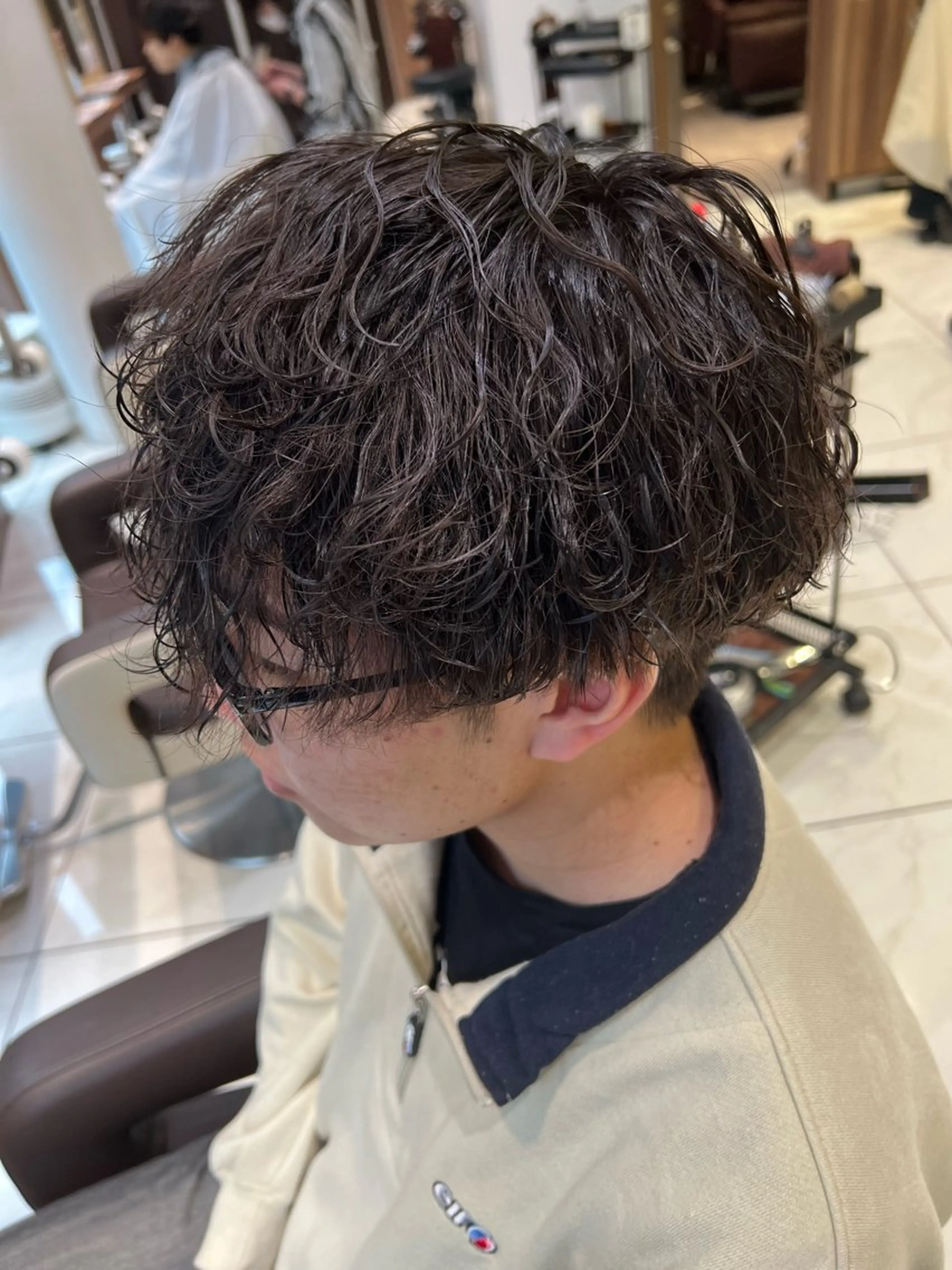 ショート カット パーマ 🖤Ash川越店🖤 井上 諒哉のヘアスタイル