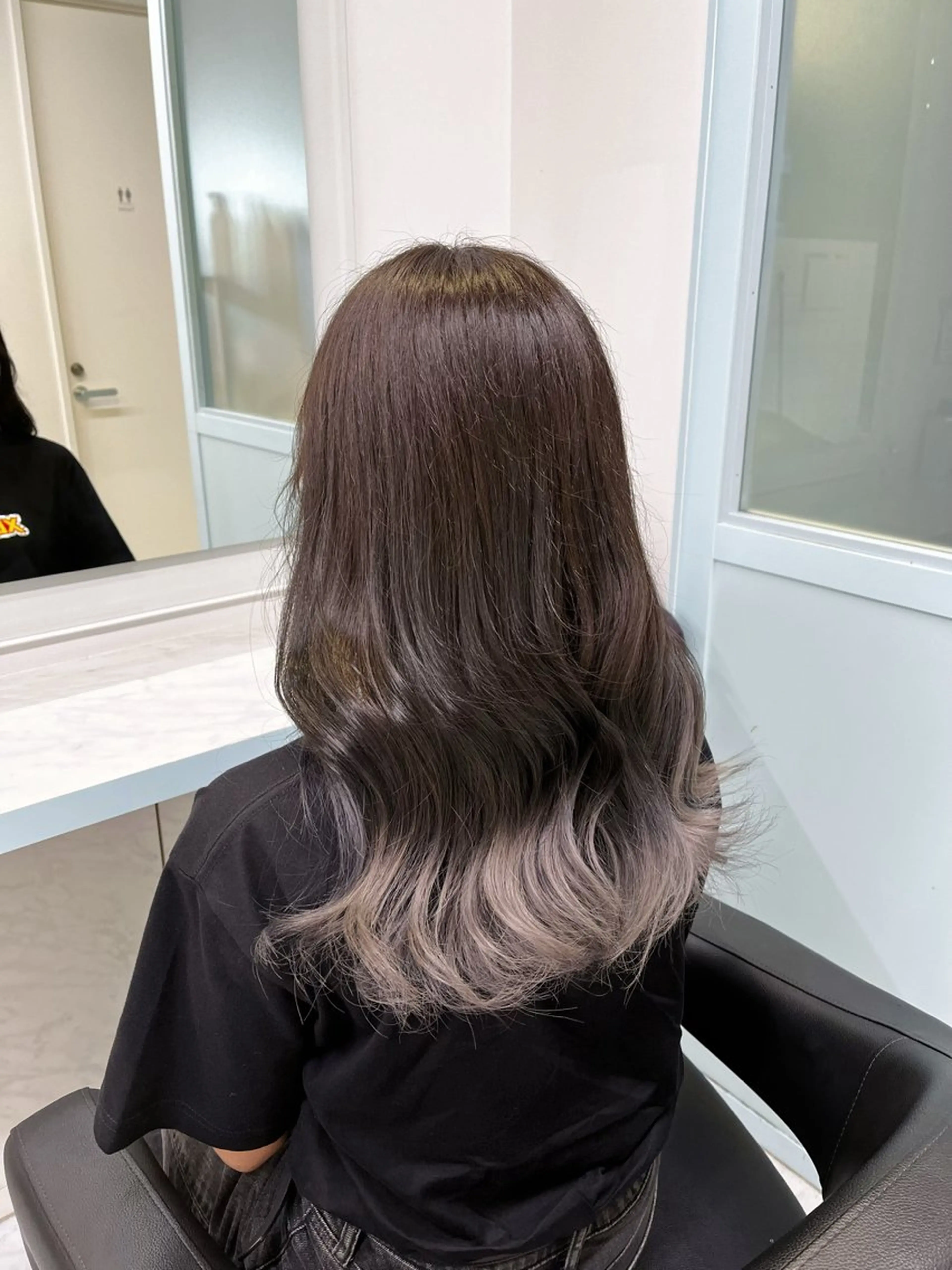 ロング カラー ヘアカラー トリートメント ブリーチカラー 🩵MIZUKIのヘアスタイル