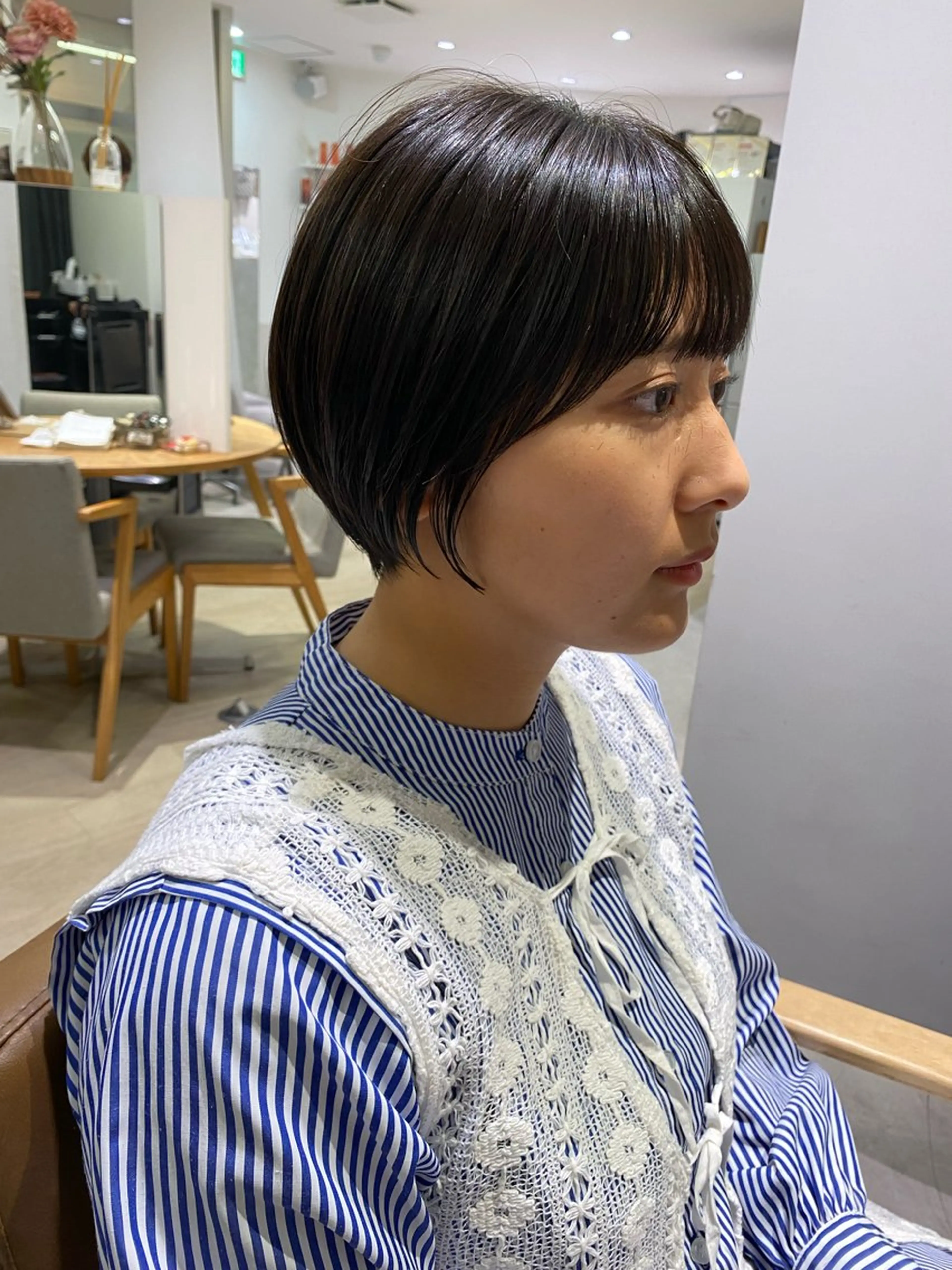 ショート TLUUS/大阪梅田 ボブ ショート✨️蓮のヘアスタイル