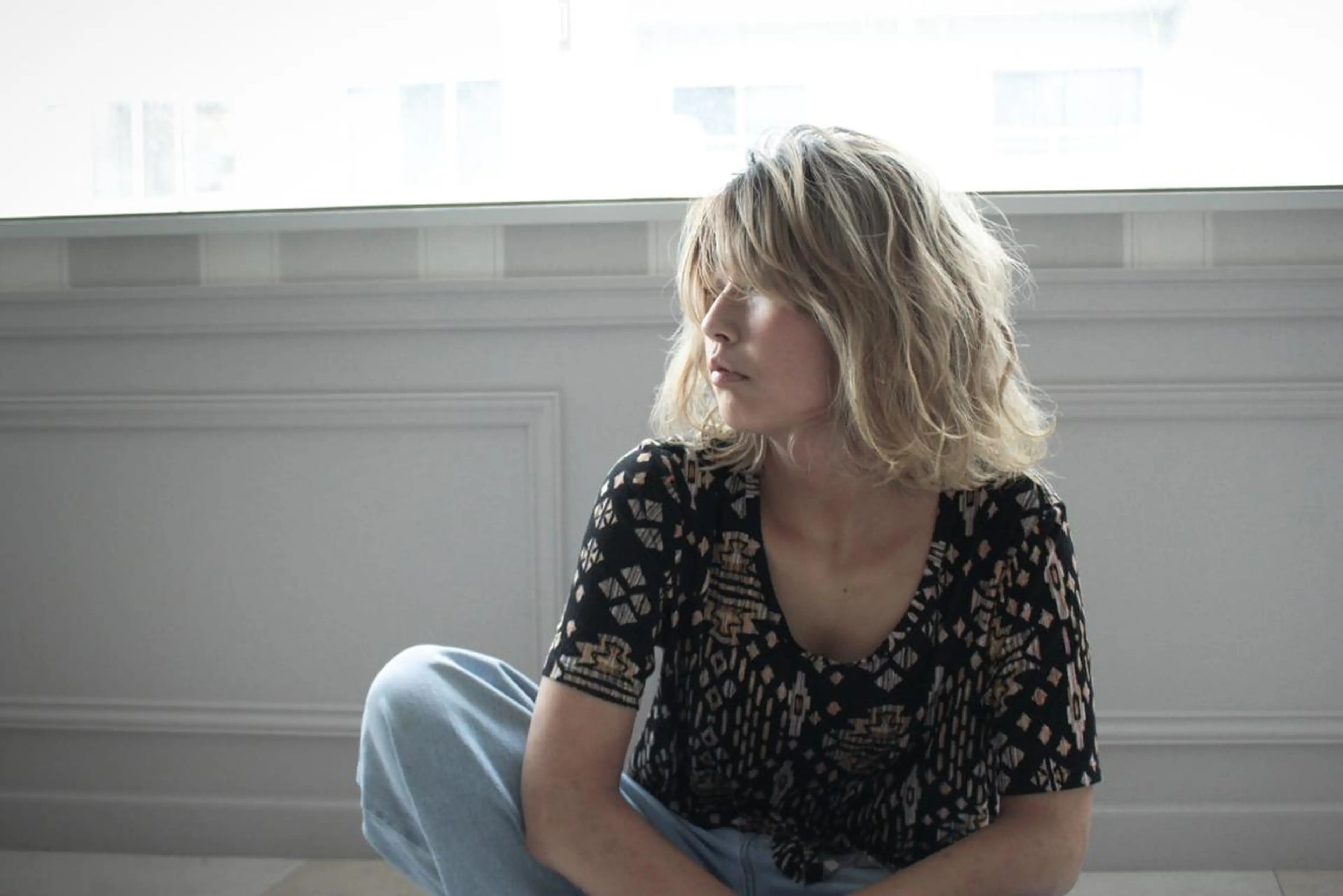 ミディアム カラー gite カワムラナオキのヘアスタイル