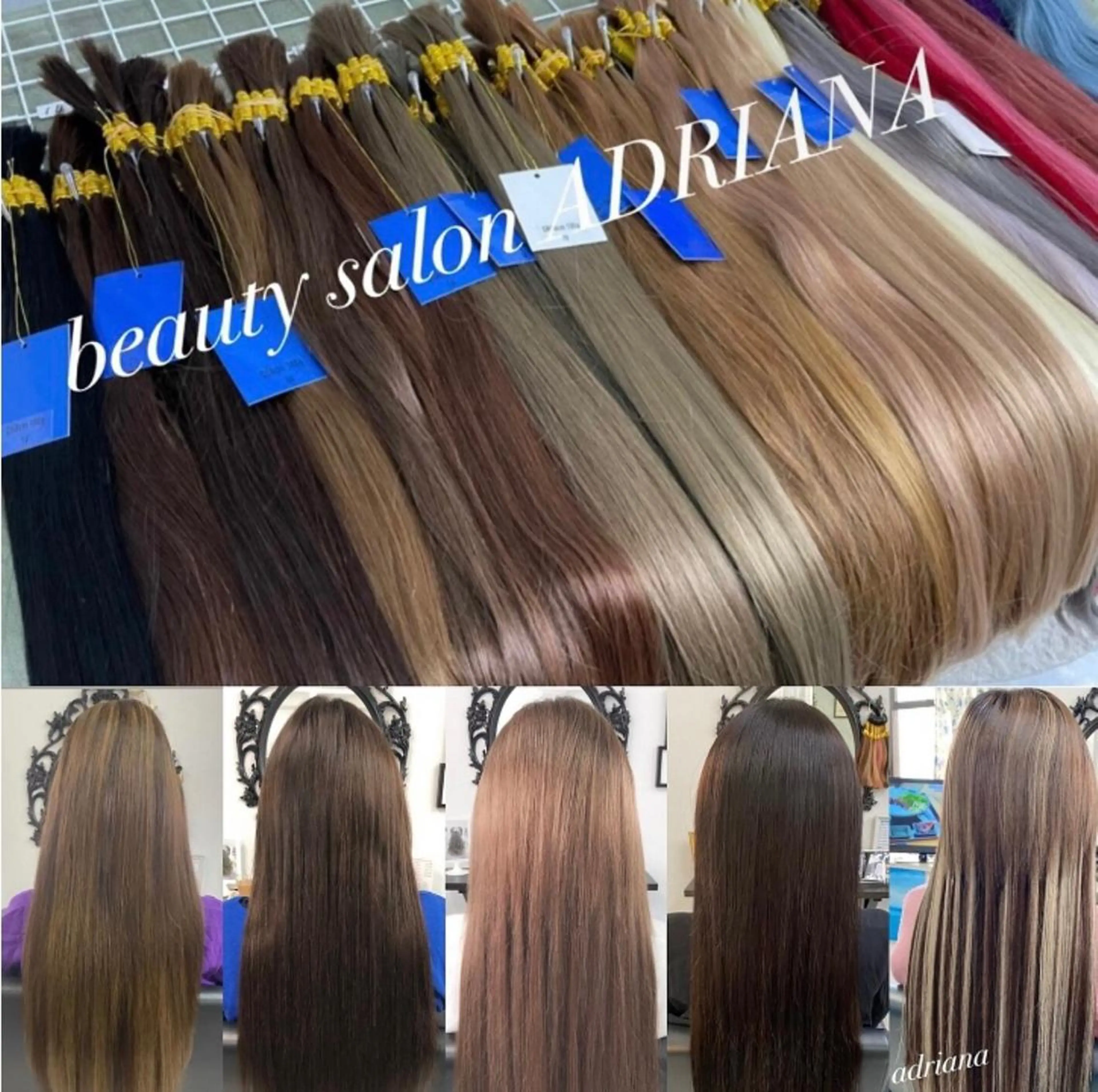 高級人毛ヘアエクステ【人毛100%編み込み】※３日前事前予約お願いします。の写真