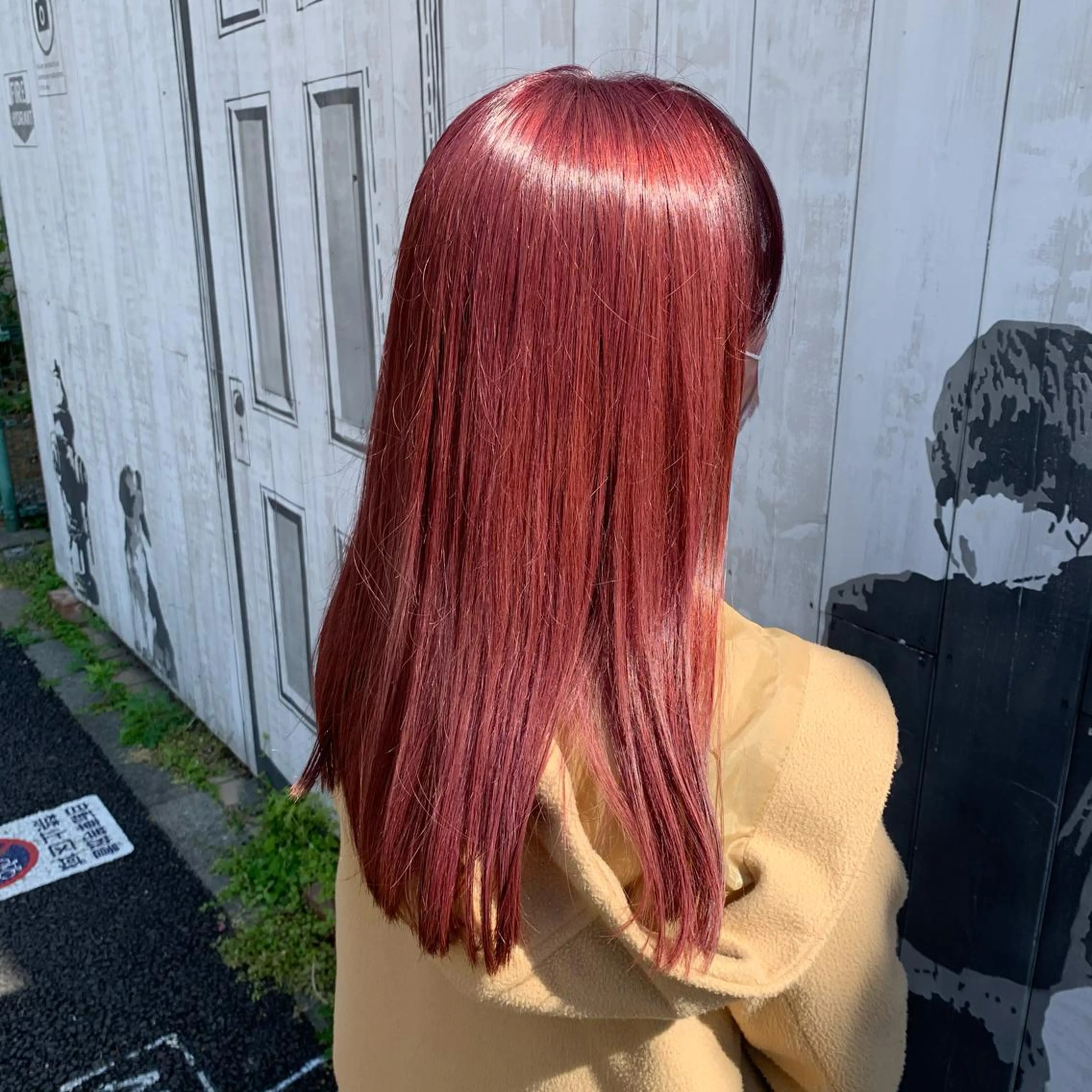 ロング カラー ヘアカラー トリートメント ノグチ ナツコのヘアスタイル