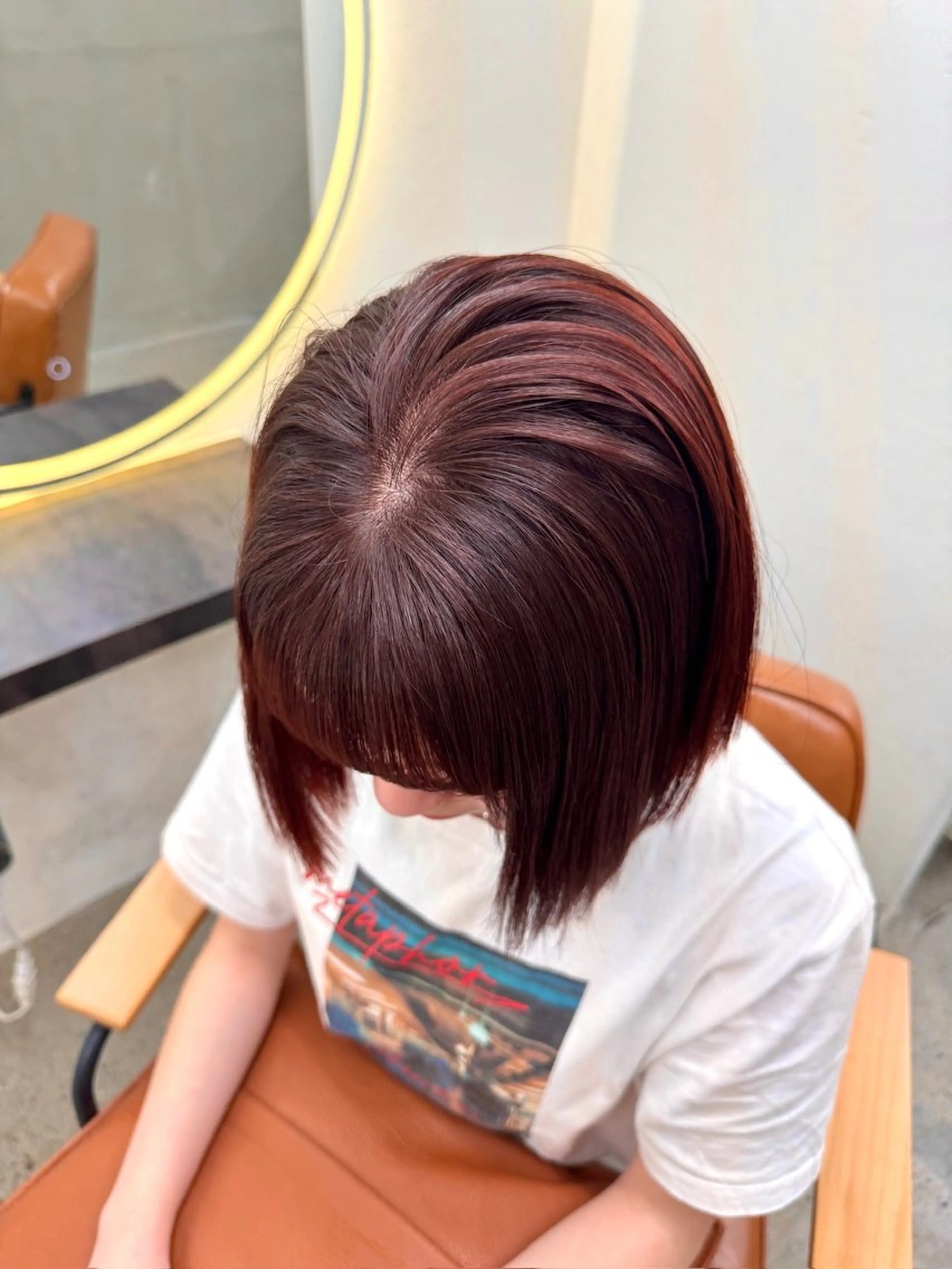 ショート カラー 松本優香/ボブ/ダ ブルカラー/髪質改善のヘアスタイル