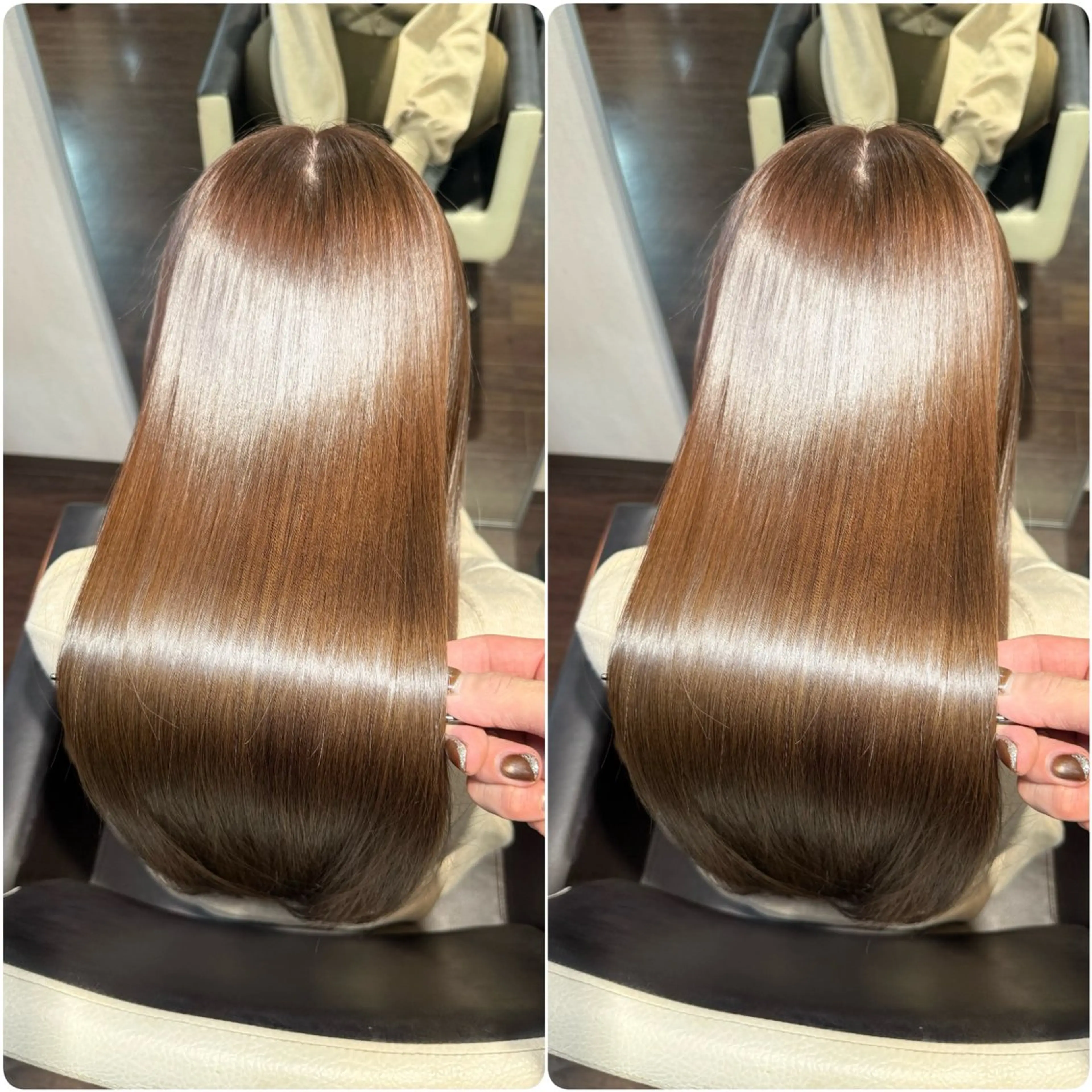 ロング カラー カット ヘアカラー トリートメント ヘッドスパ youres hair 髪質改善トリートメント&ヘッドスパ 新宿EAST所属・🌹ULTOWA🌹 髪質改善/縮毛/店長のヘアスタイル