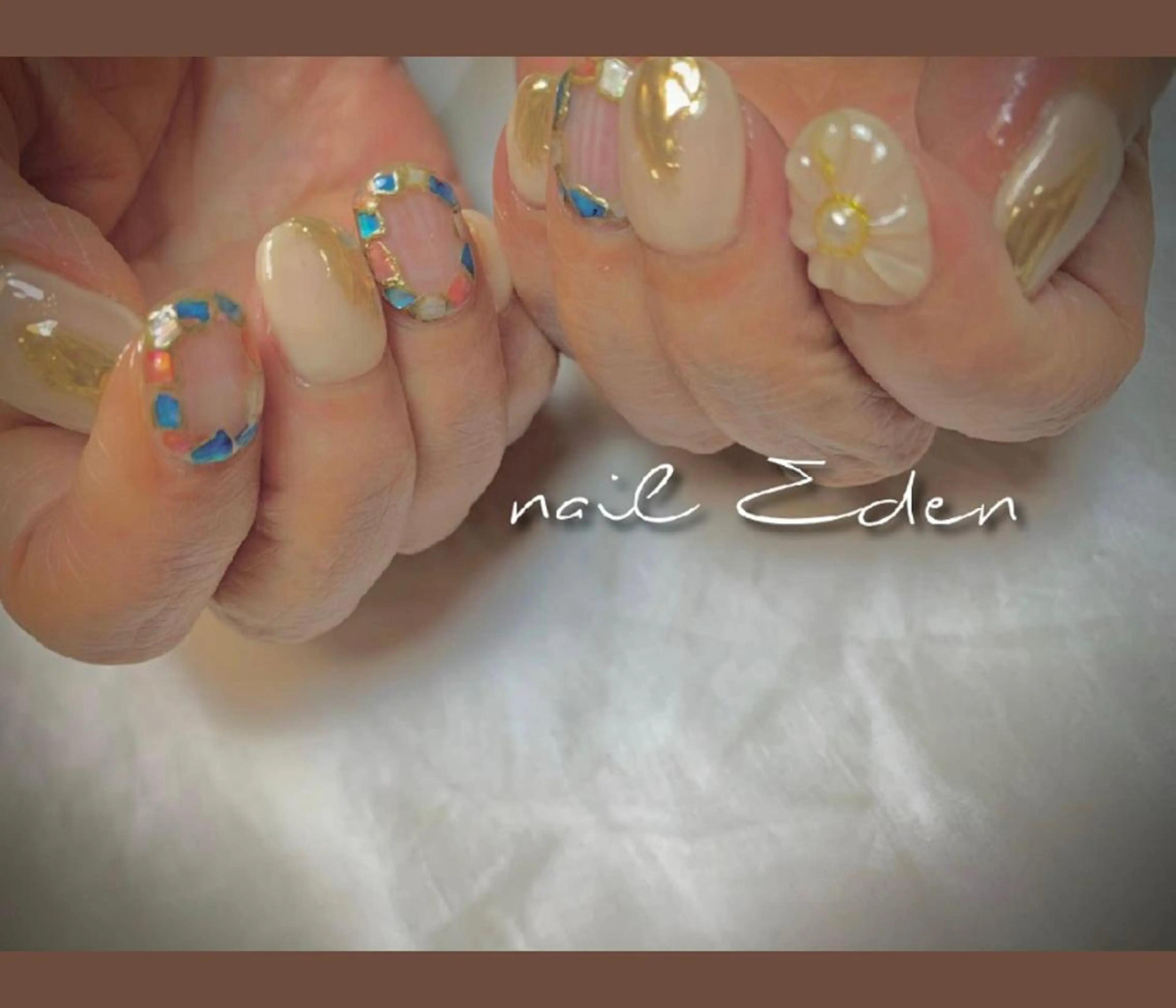 ネイル 持ち込み Eden ♾️のネイルデザイン