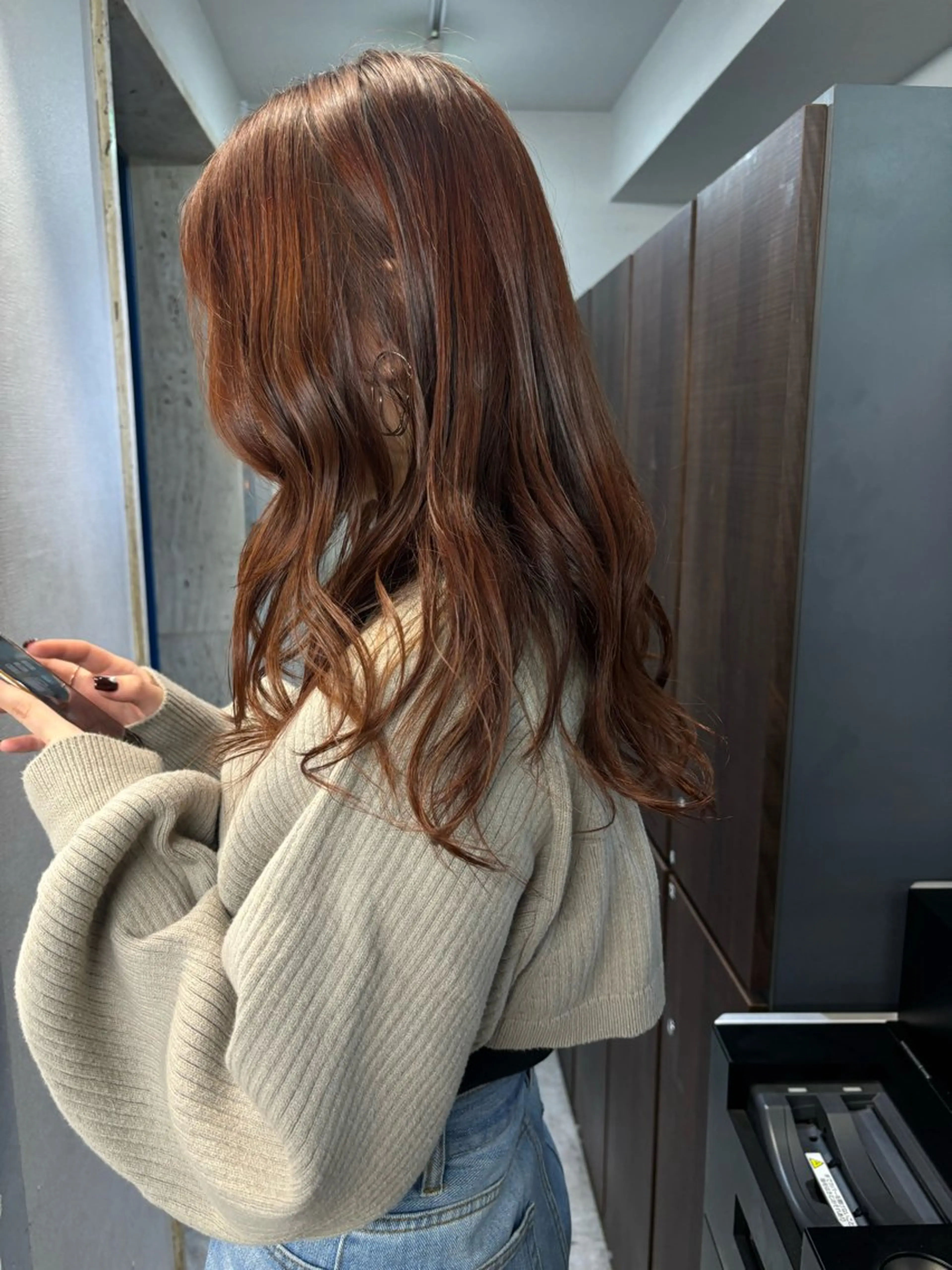 ミディアム カラー ヘアアレンジ ヘアカラー トリートメント 💟Opus/ Mizuki🐕💟のヘアスタイル