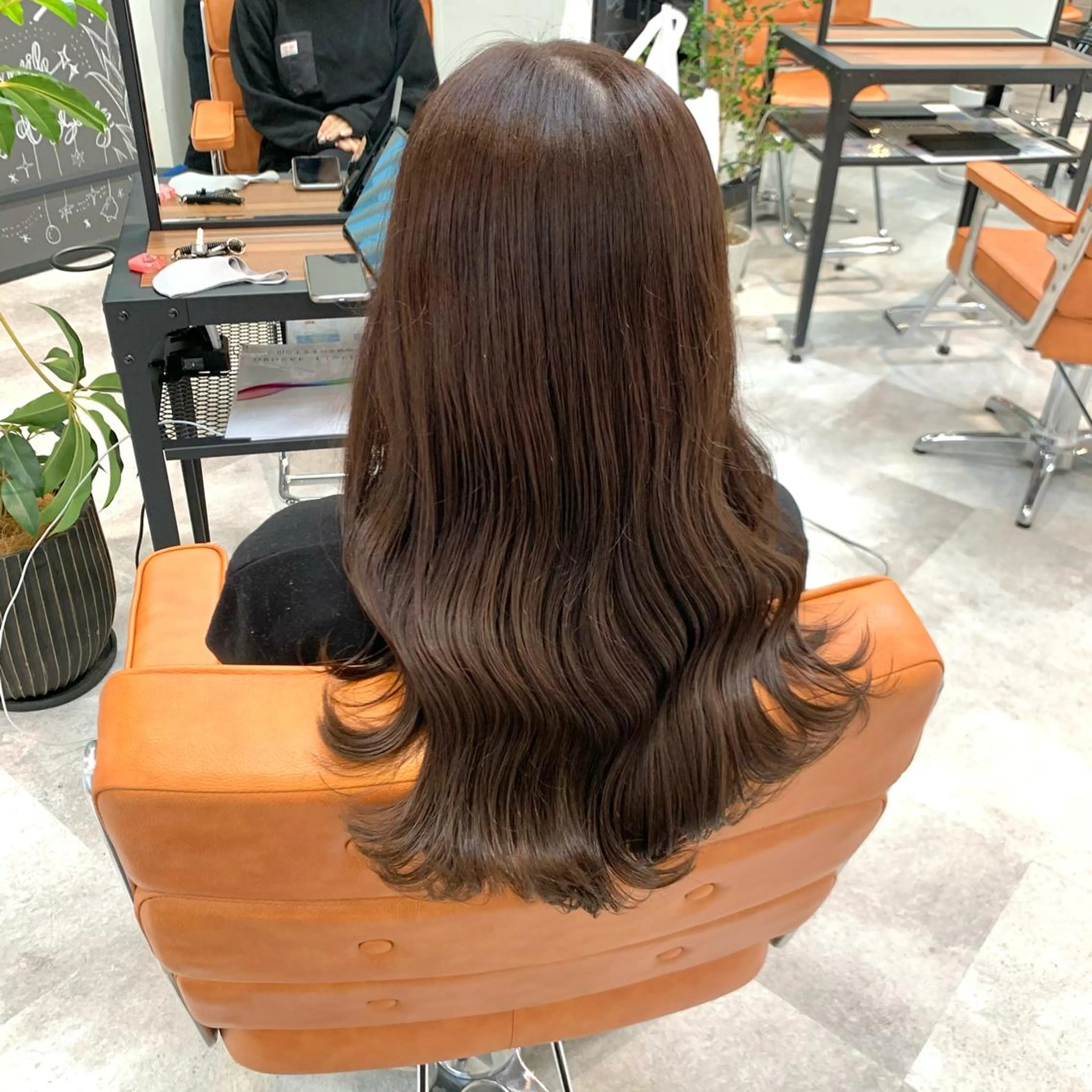 ロング カラー ヘアアレンジ ベージュカラー ピンクカラー ピンクベージュ マツオカ マコのヘアスタイル