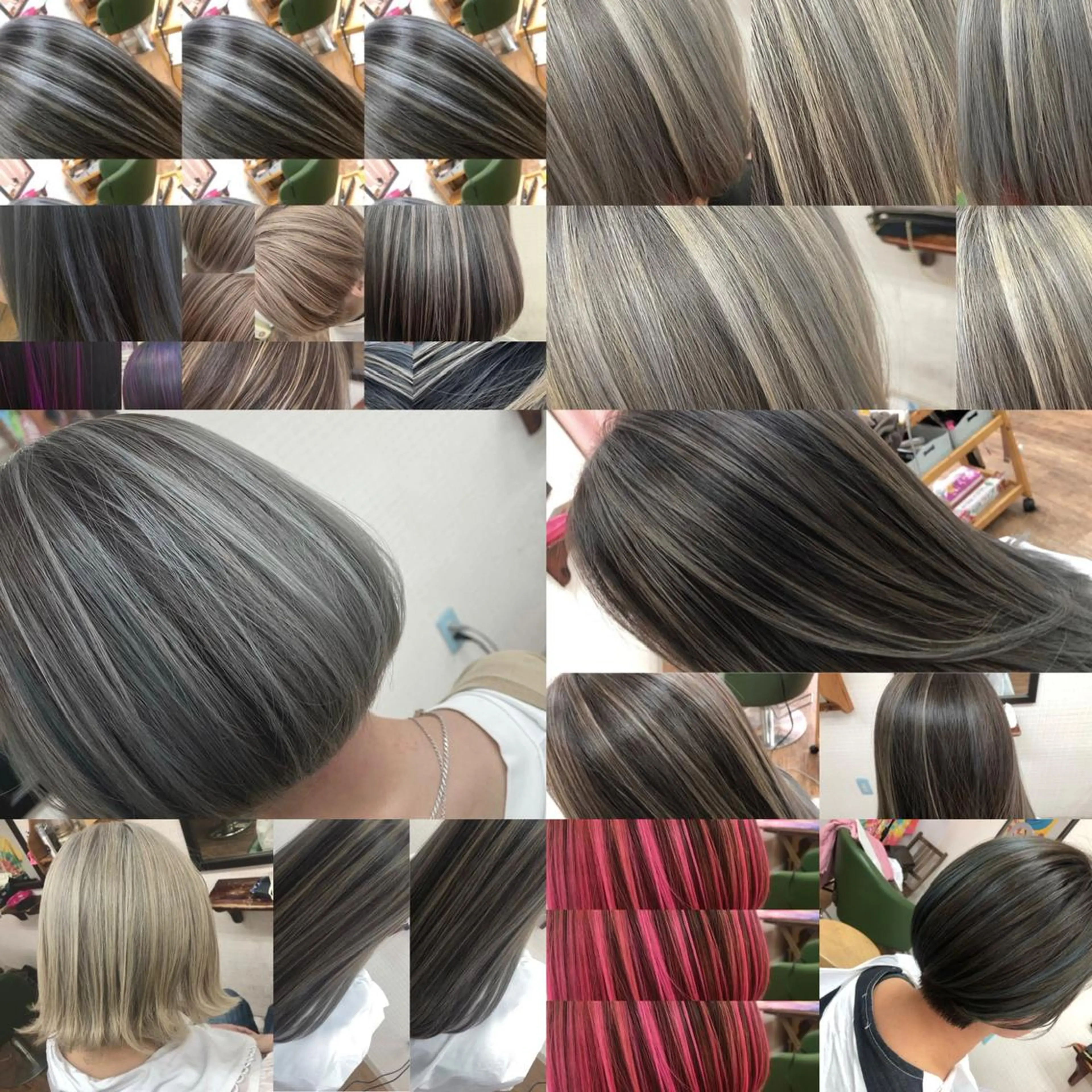 ハイライトＷカラーの写真