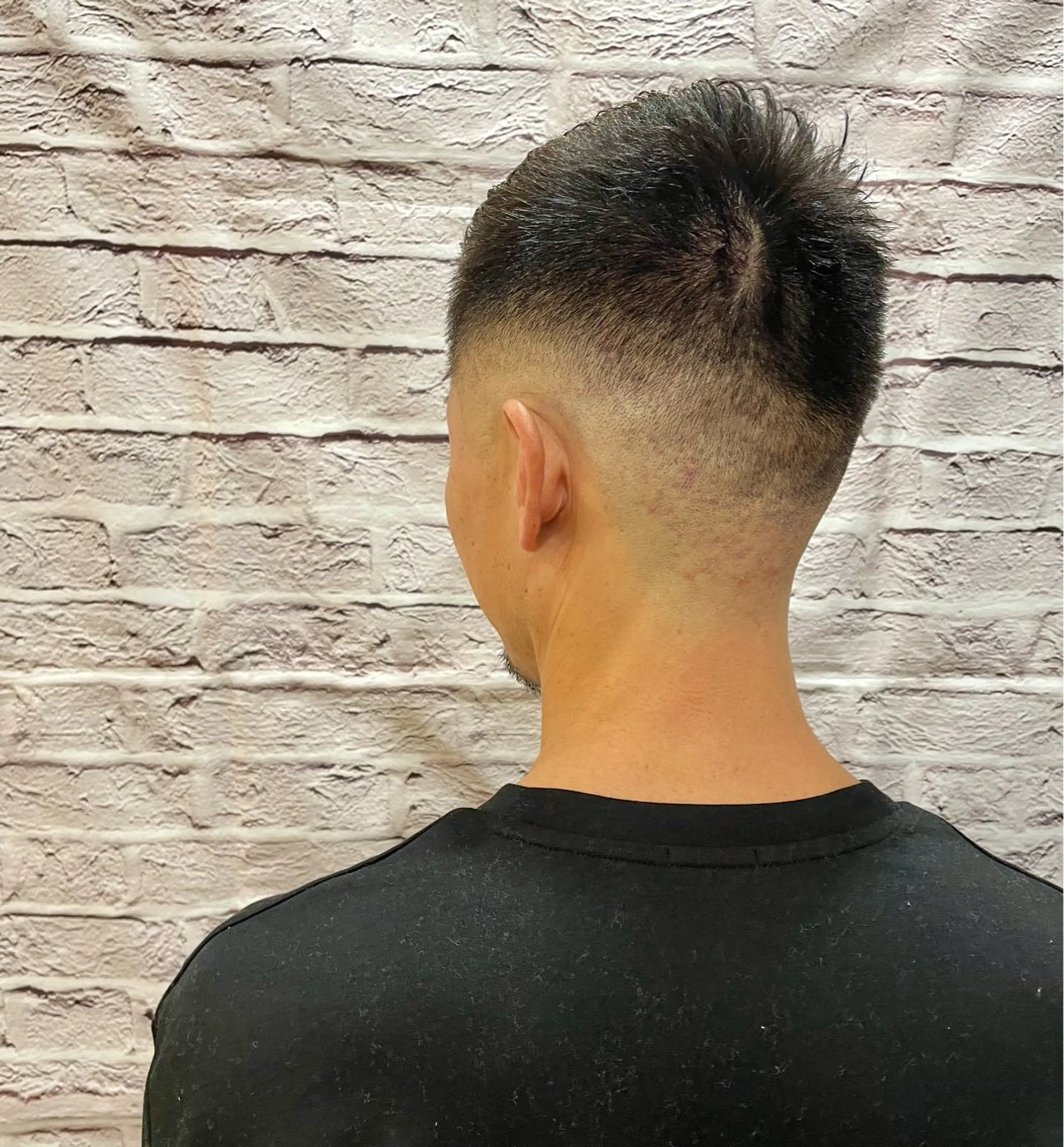 ショート メンズ カット 無料メンズカット❗️ 岡本晟我のヘアスタイル