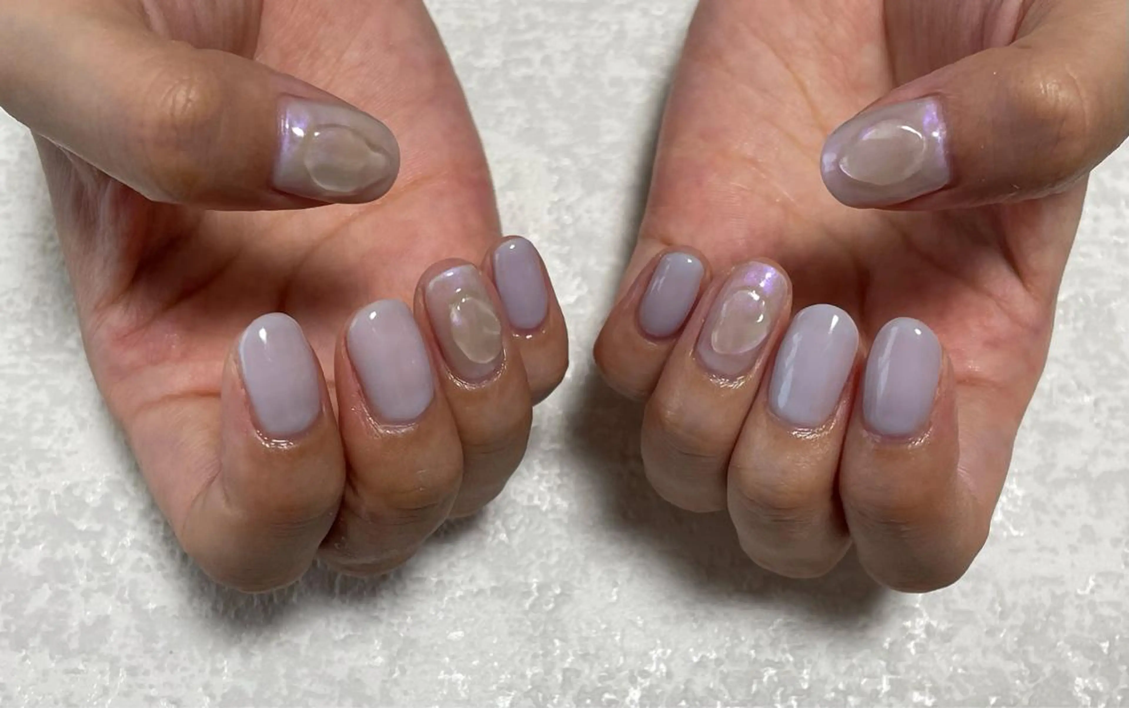 ネイル オーロラネイル フラワーネイル フットネイル フレンチネイル ジェルネイル ハンドネイル kikinail 溝の口のネイルデザイン