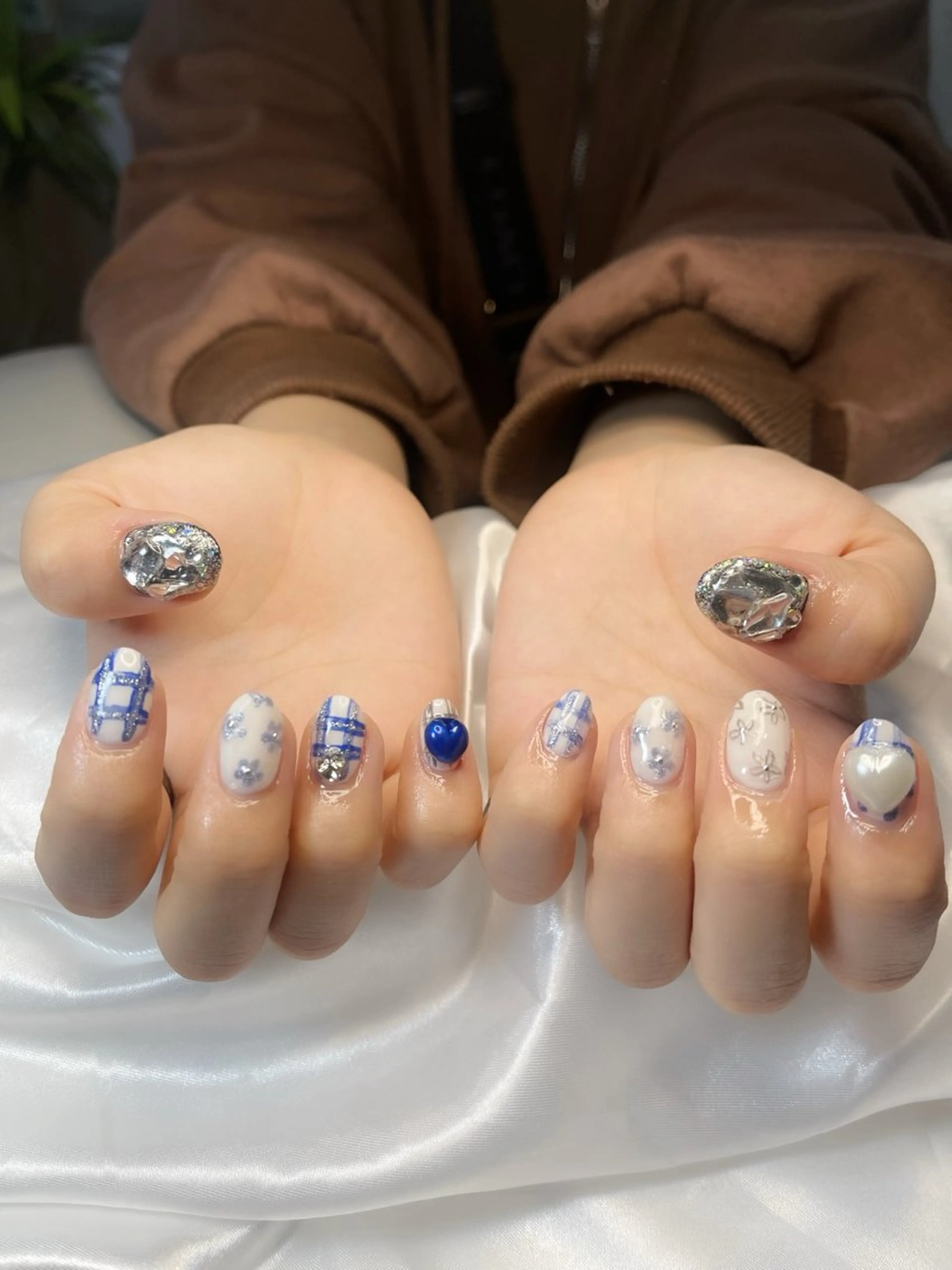 ネイル ハイネイル 自宅サロンのネイルデザイン