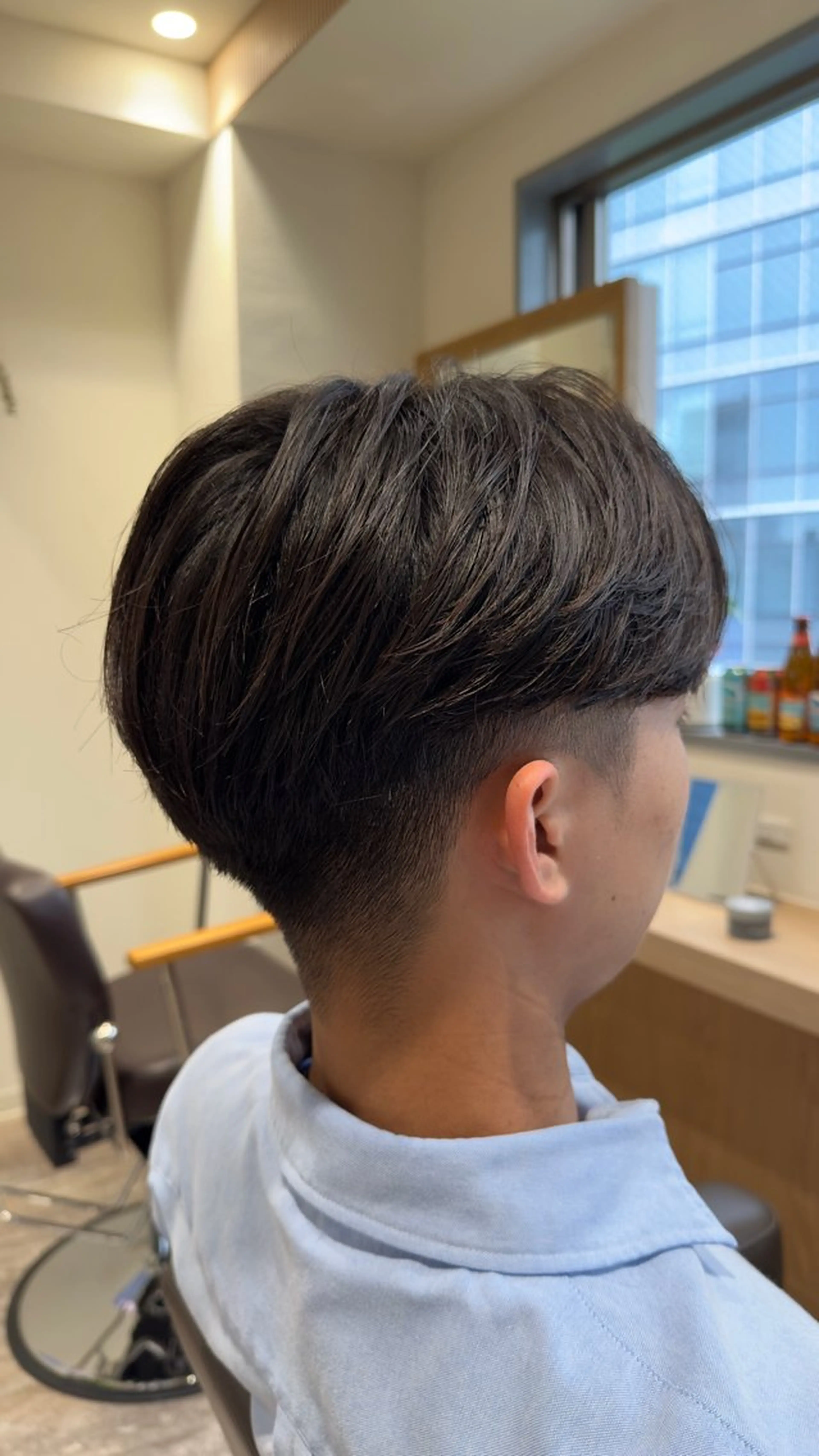 ショート パーマ メンズ 【メンズパーマ】比嘉 啓人のヘアスタイル