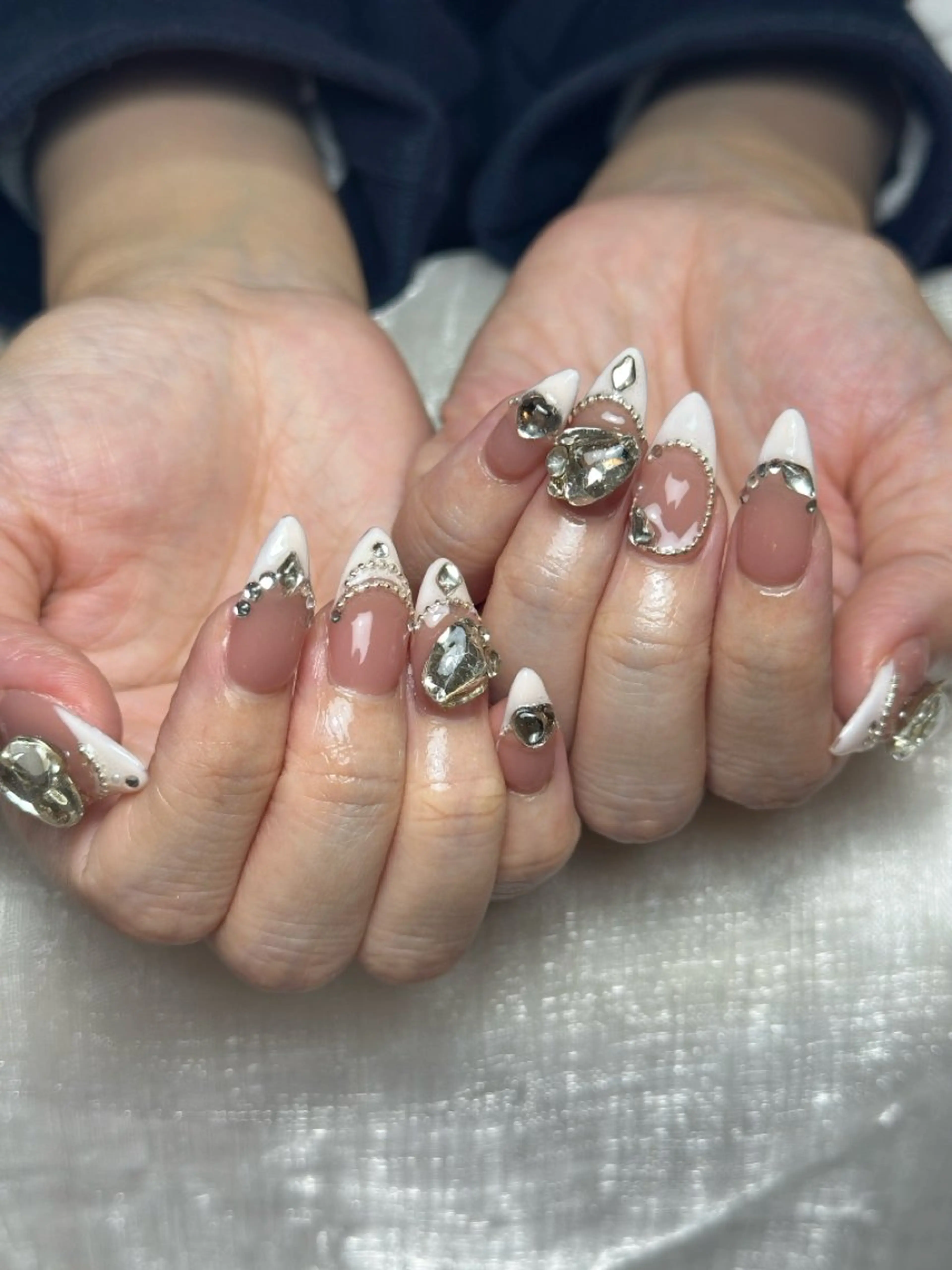 ネイル アートネイル ジェルネイル マグネットネイル ハンドネイル JennNail_ マオのネイルデザイン