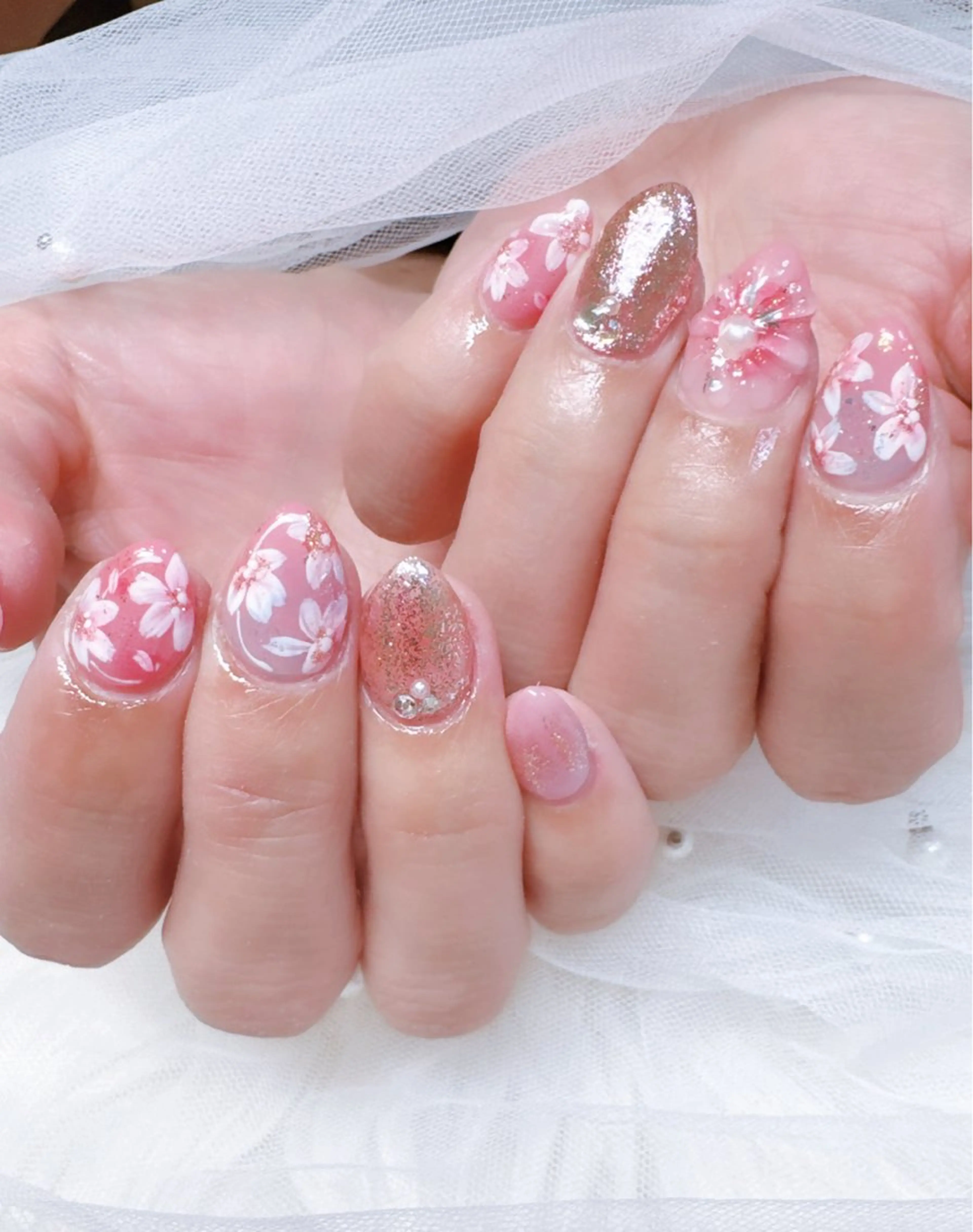 ネイル 高島 夏海のネイルデザイン