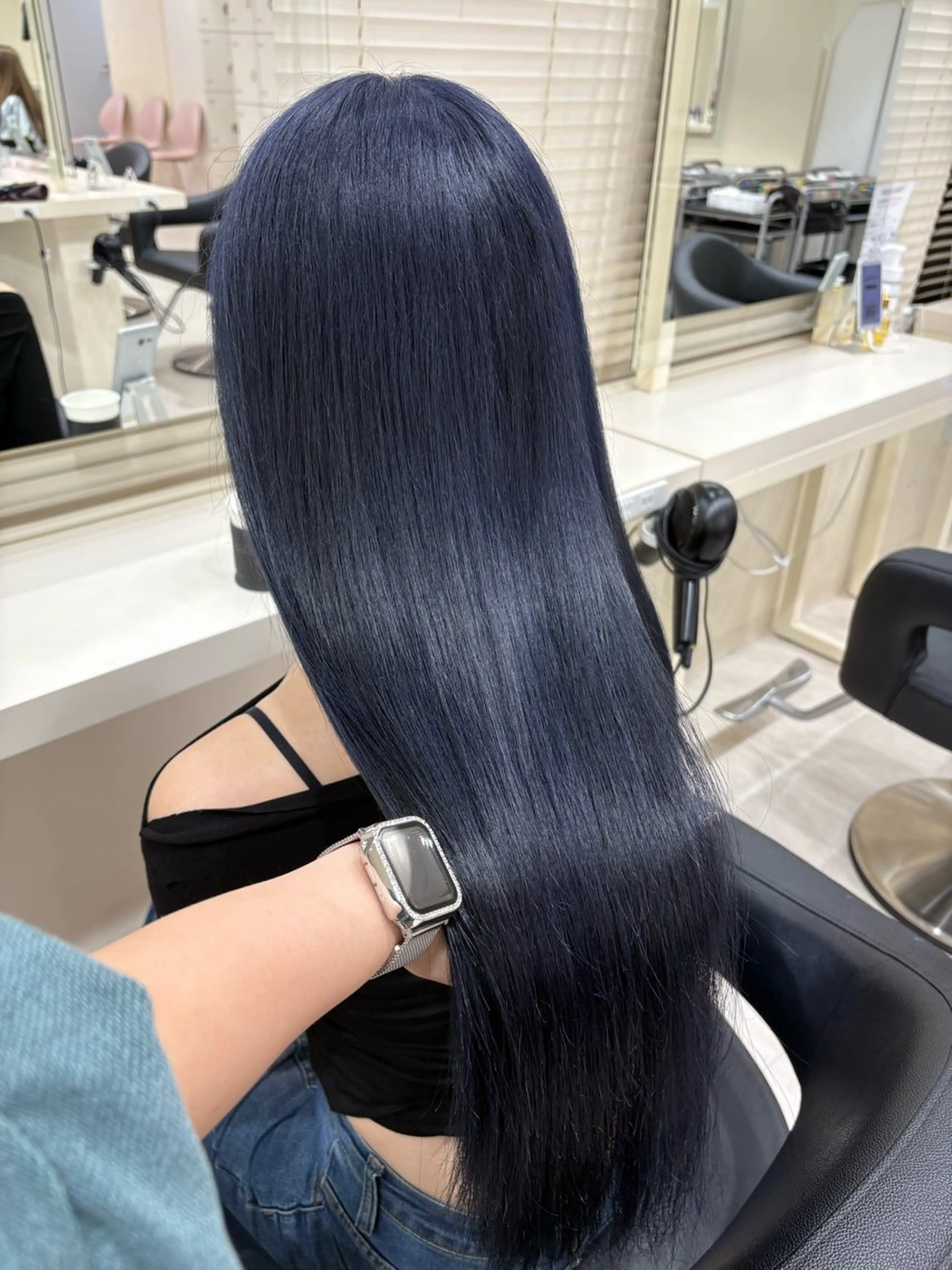 セミロング カラー ヘアアレンジ 💟RINNA 艶カラー💟のヘアスタイル