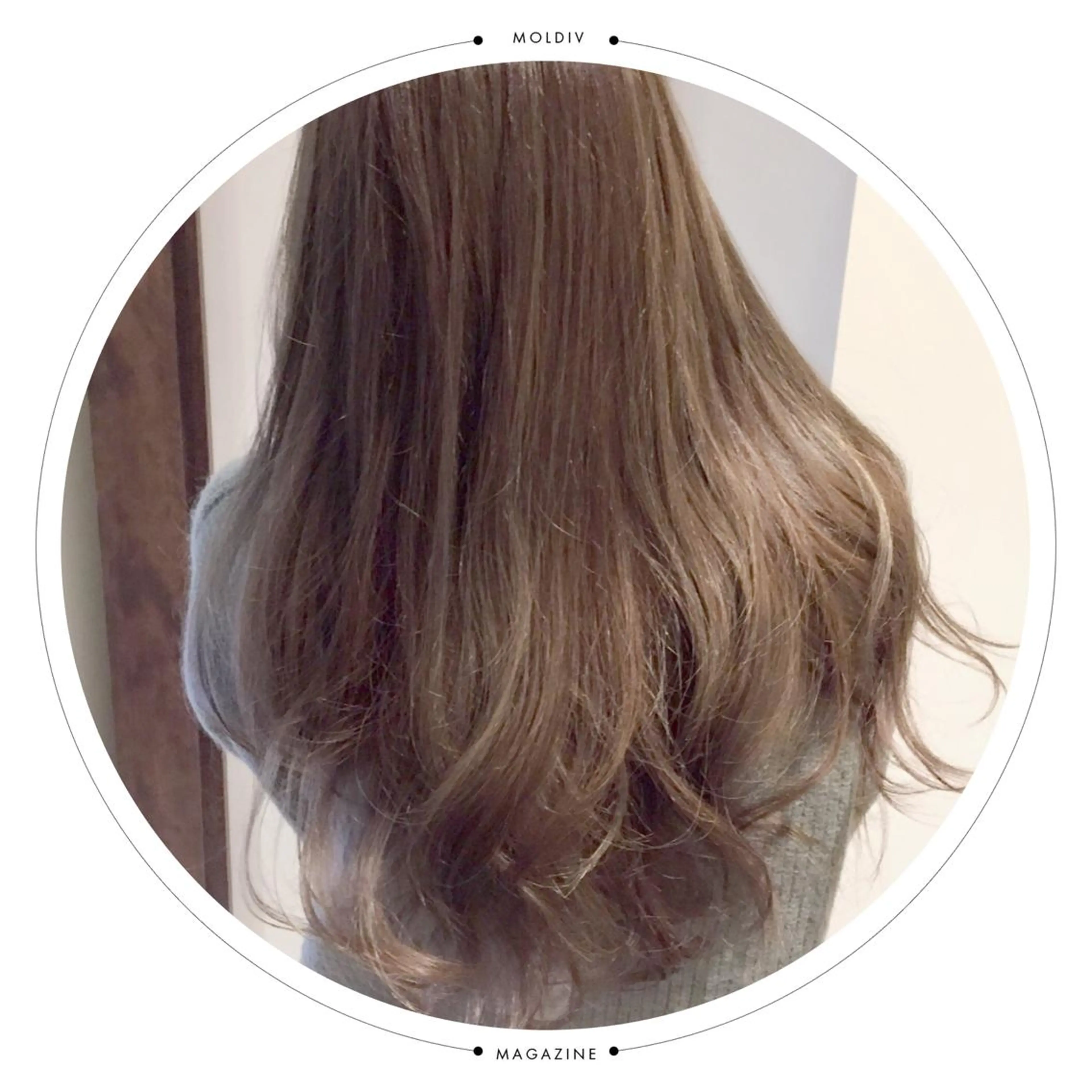 ロング カラー ネイビーカラー ✨縮毛矯正✨髪質改善 ナカシマ ユミのヘアスタイル