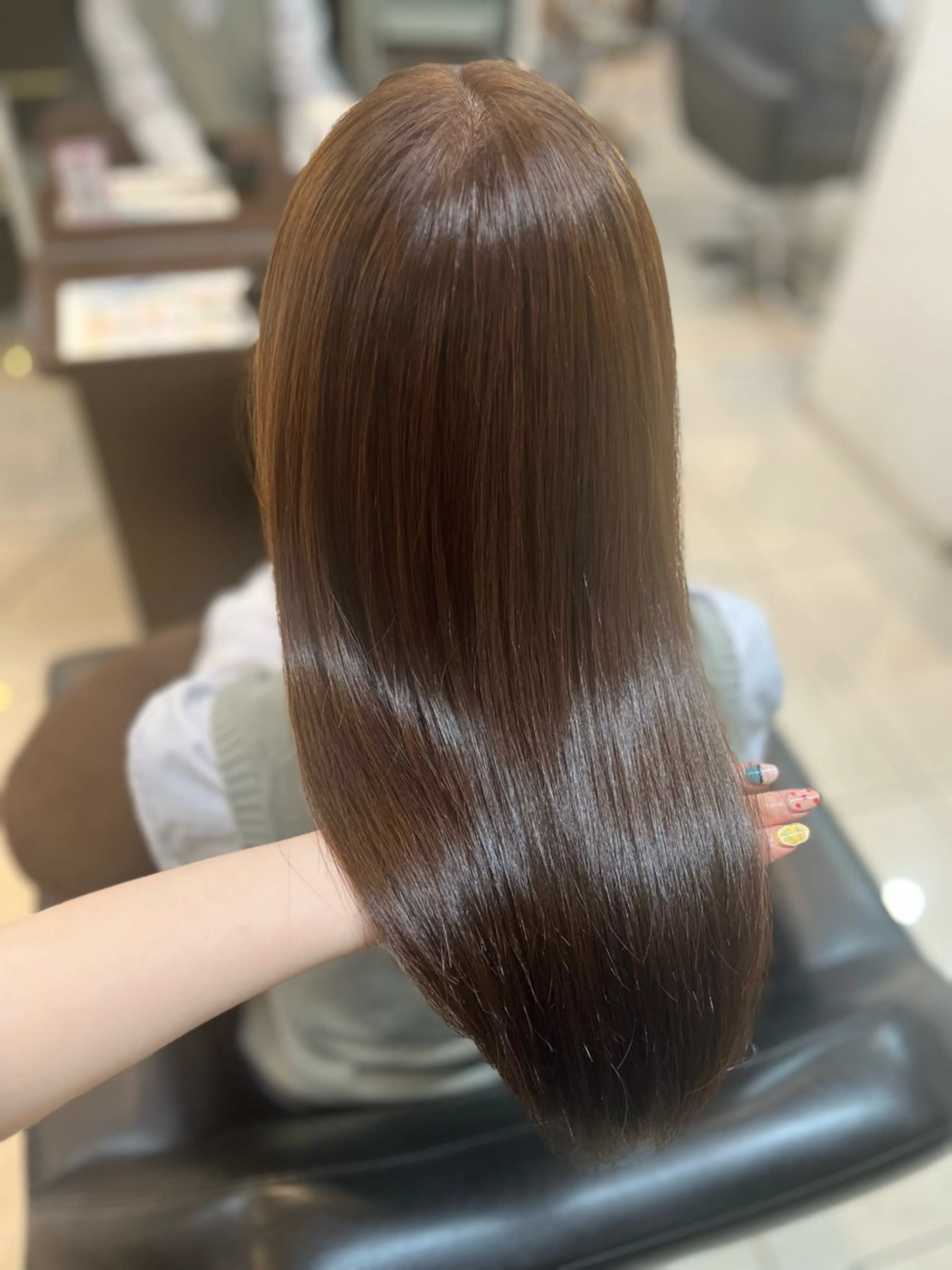 ミディアム カラー 🍒 SANA🍒のヘアスタイル