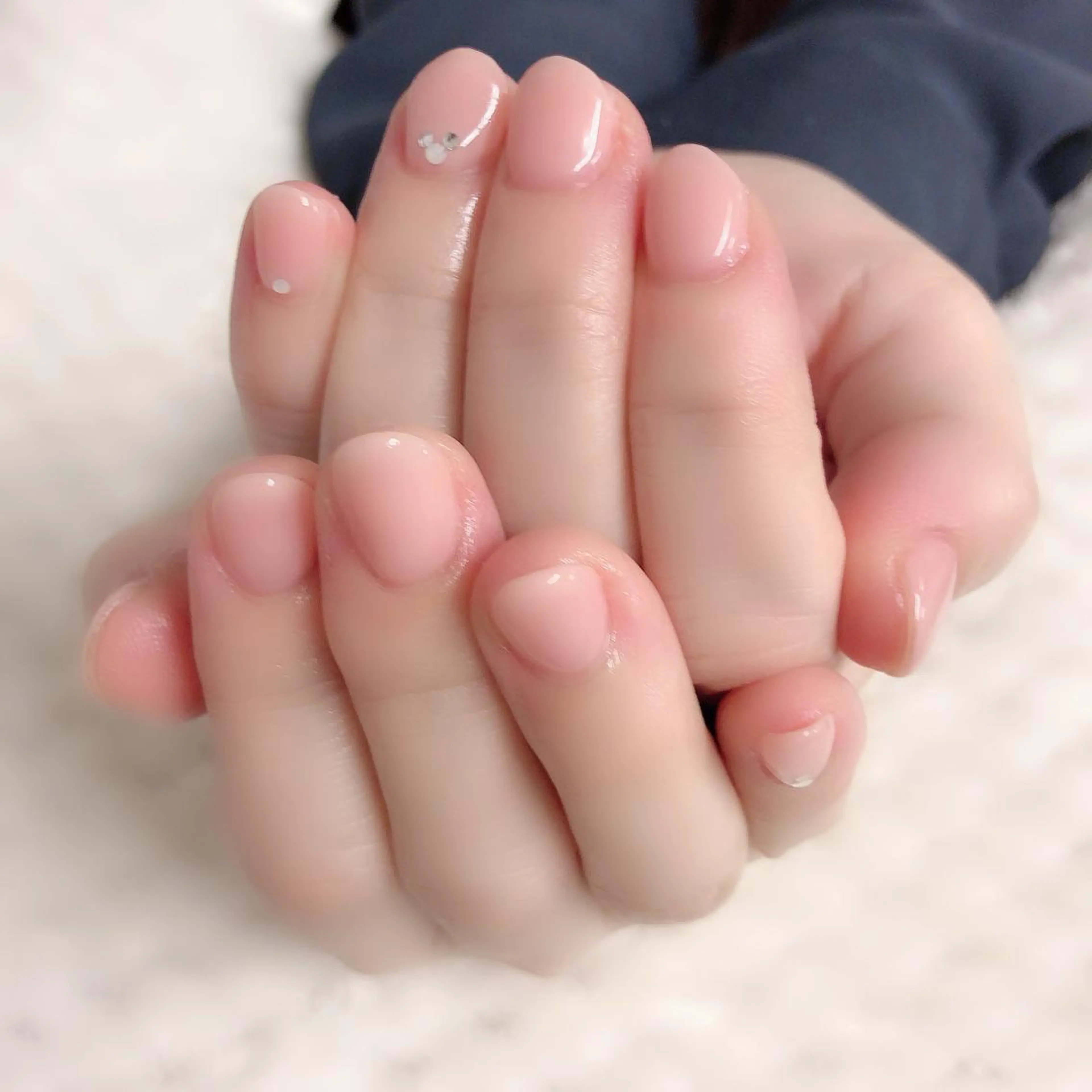 ネイル グラデーション ワンカラーネイル ストーンネイル ono megumiのネイルデザイン