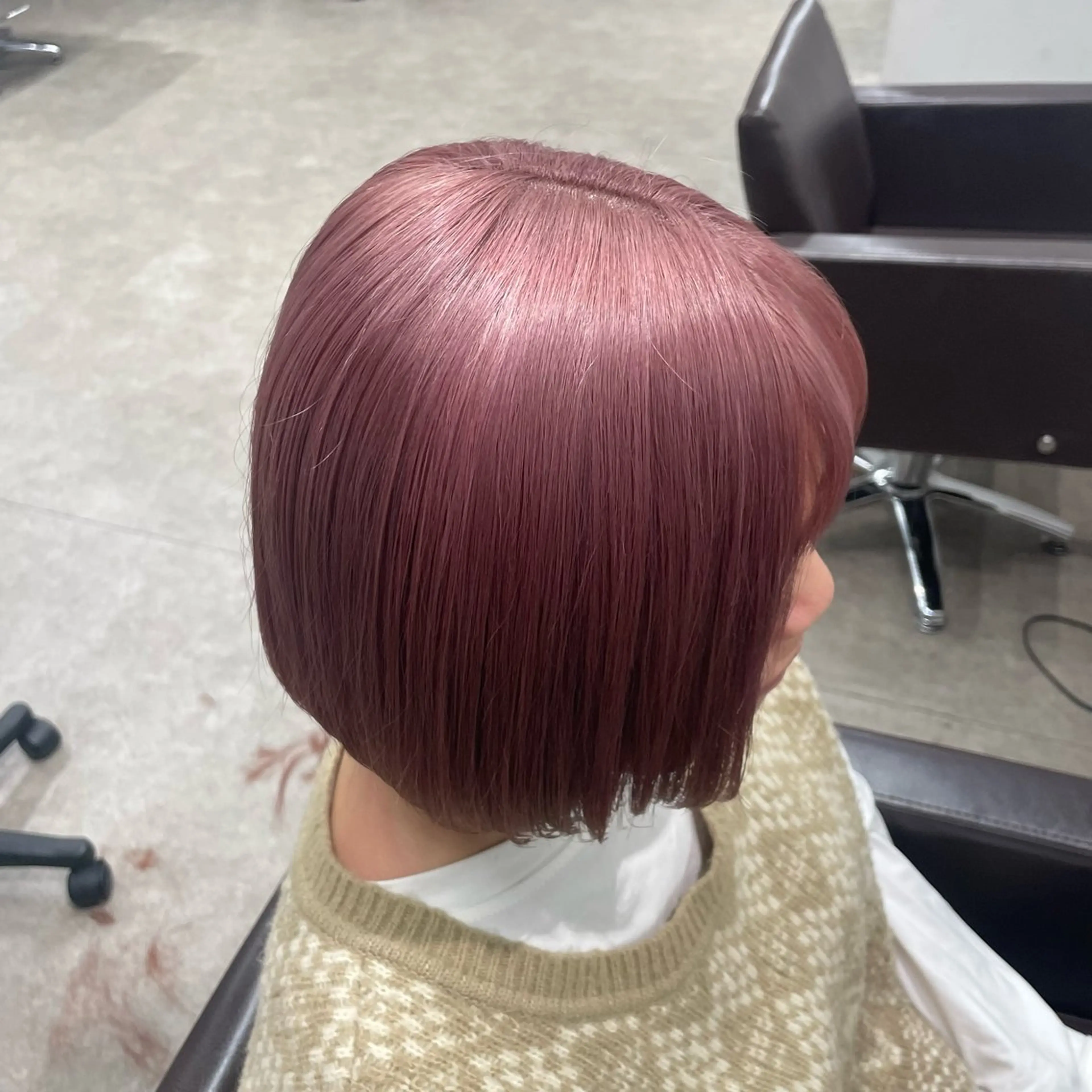 カラー カット ヘアカラー トリートメント REINA ISHIDOのヘアスタイル
