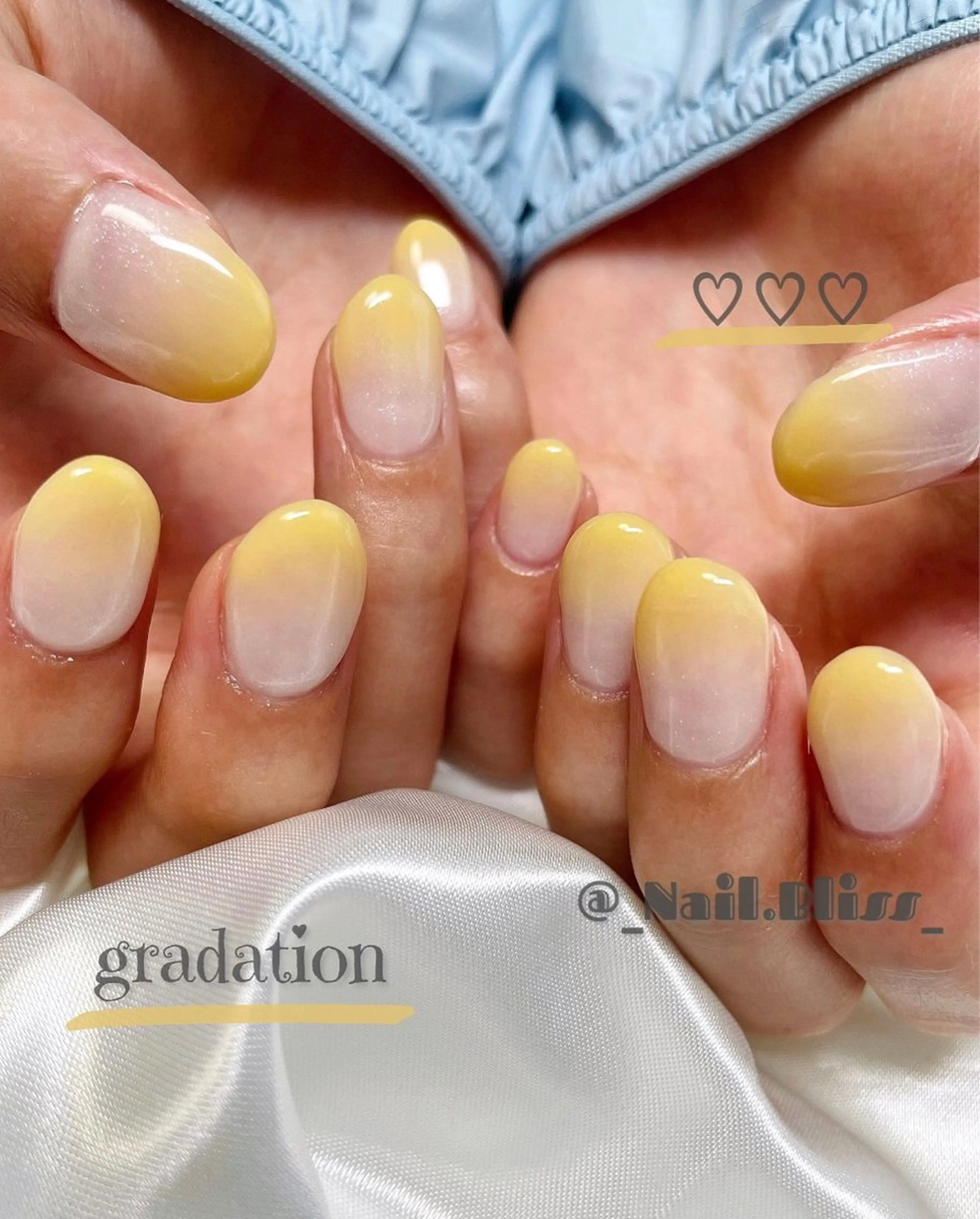 ネイル グラデーション ハンドネイル NAIL BLISSのネイルデザイン