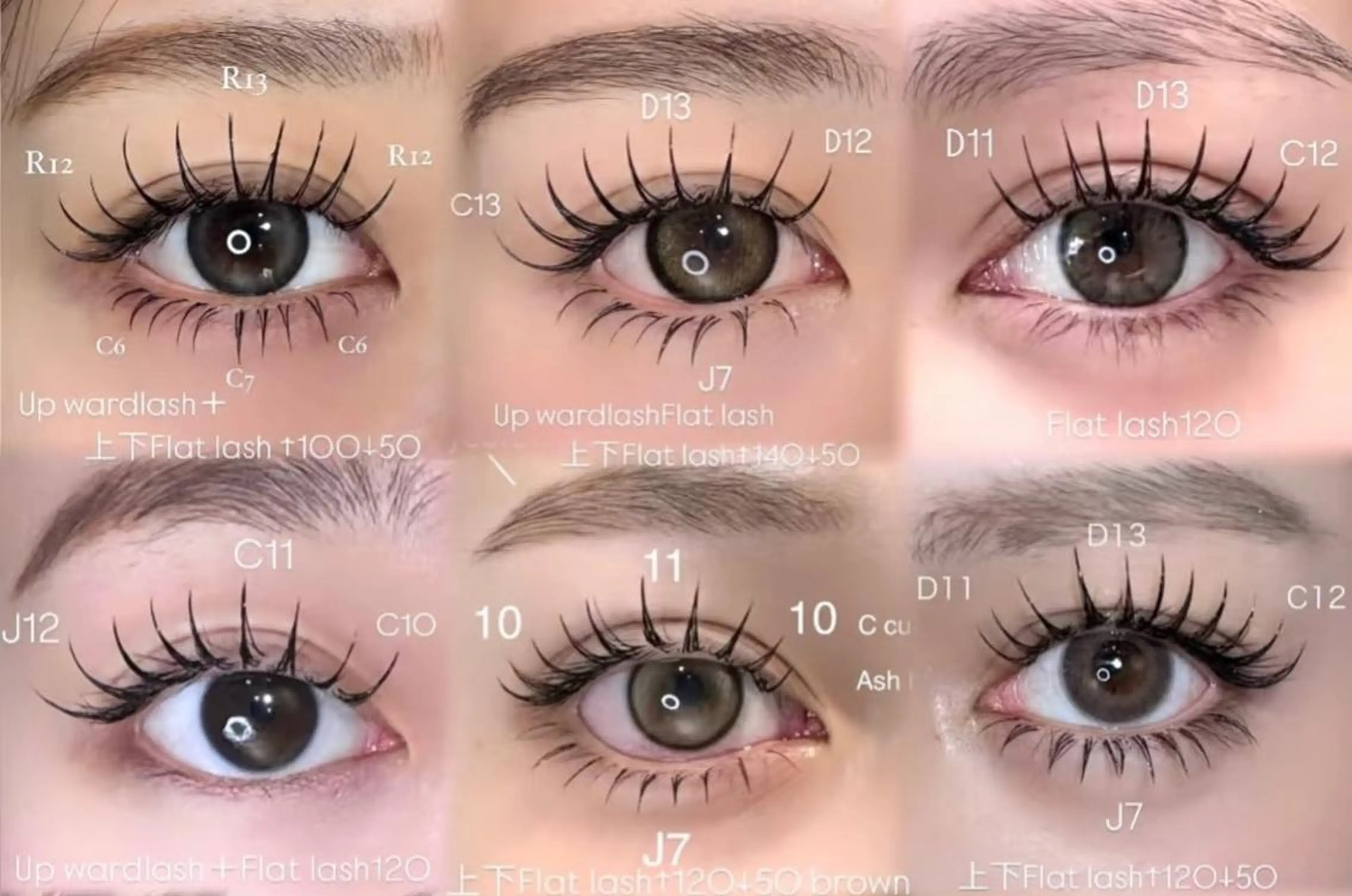 🌸【人気デザイン】束感まつげエクステ　80本4800円の写真