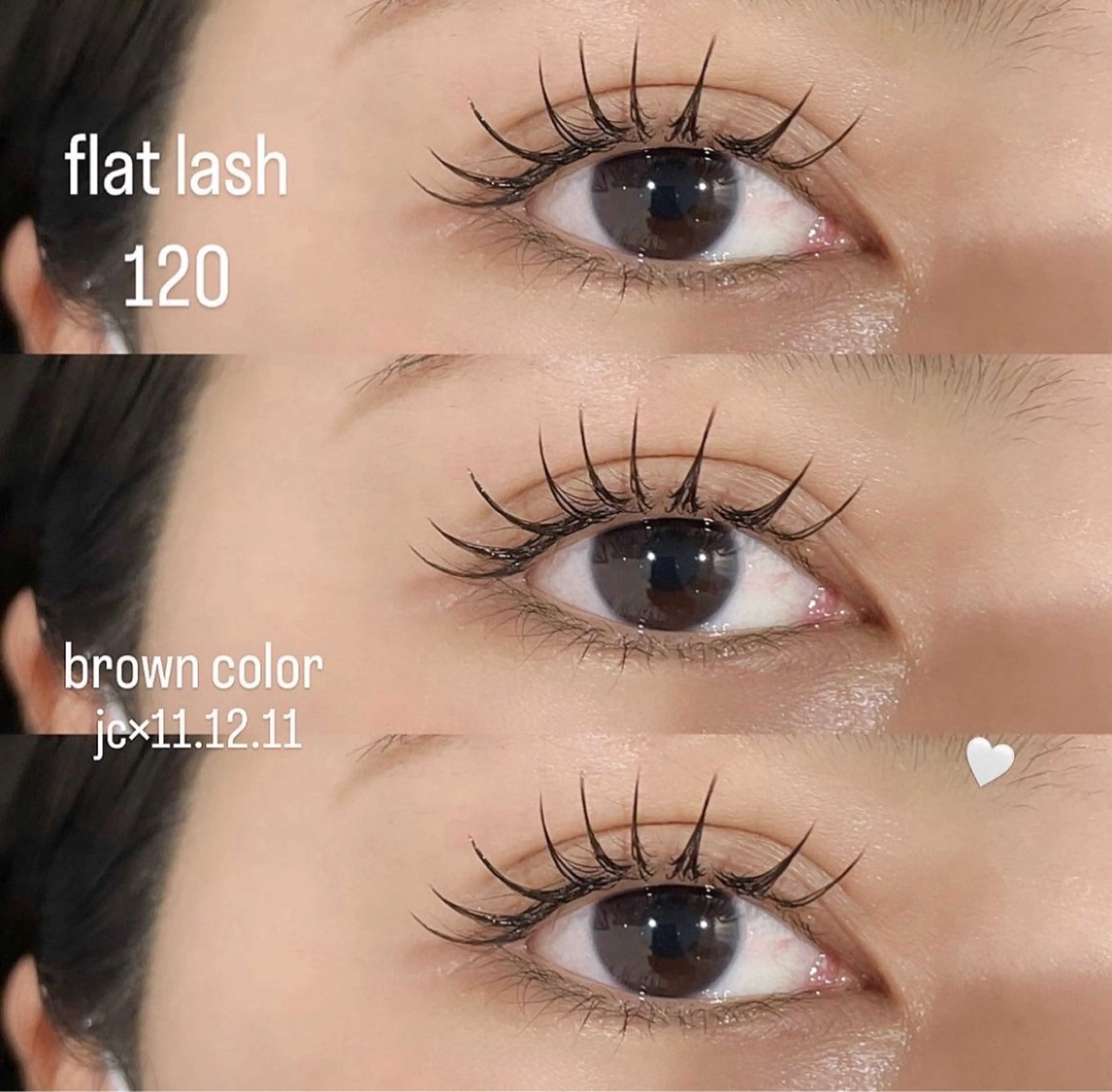 マツエク・マツパ BAMBI KANAのマツエク・マツパデザイン