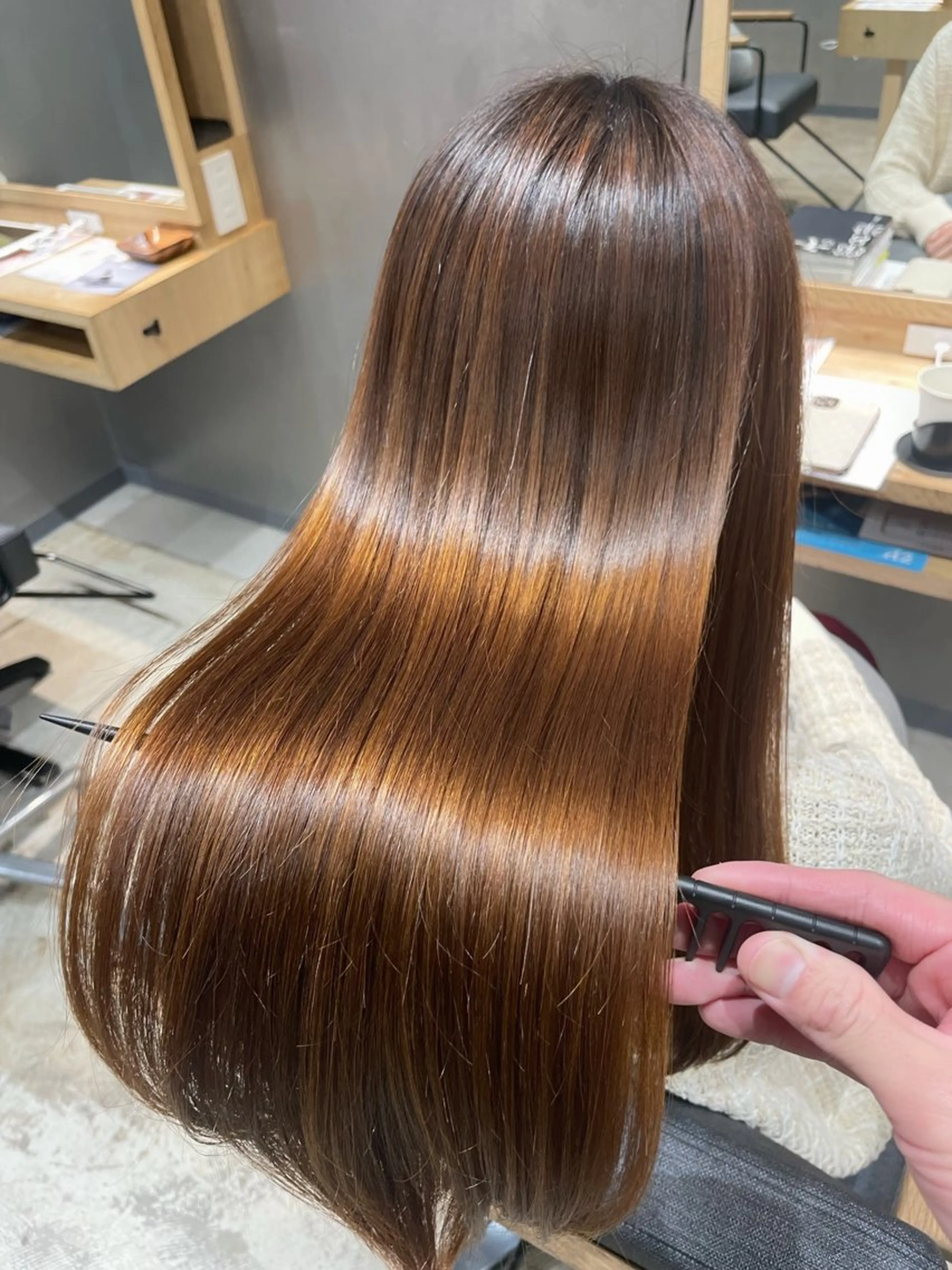 ロング 縮毛矯正 トリートメント 【お悩み解決のプロ】 ハヤシタクミのヘアスタイル