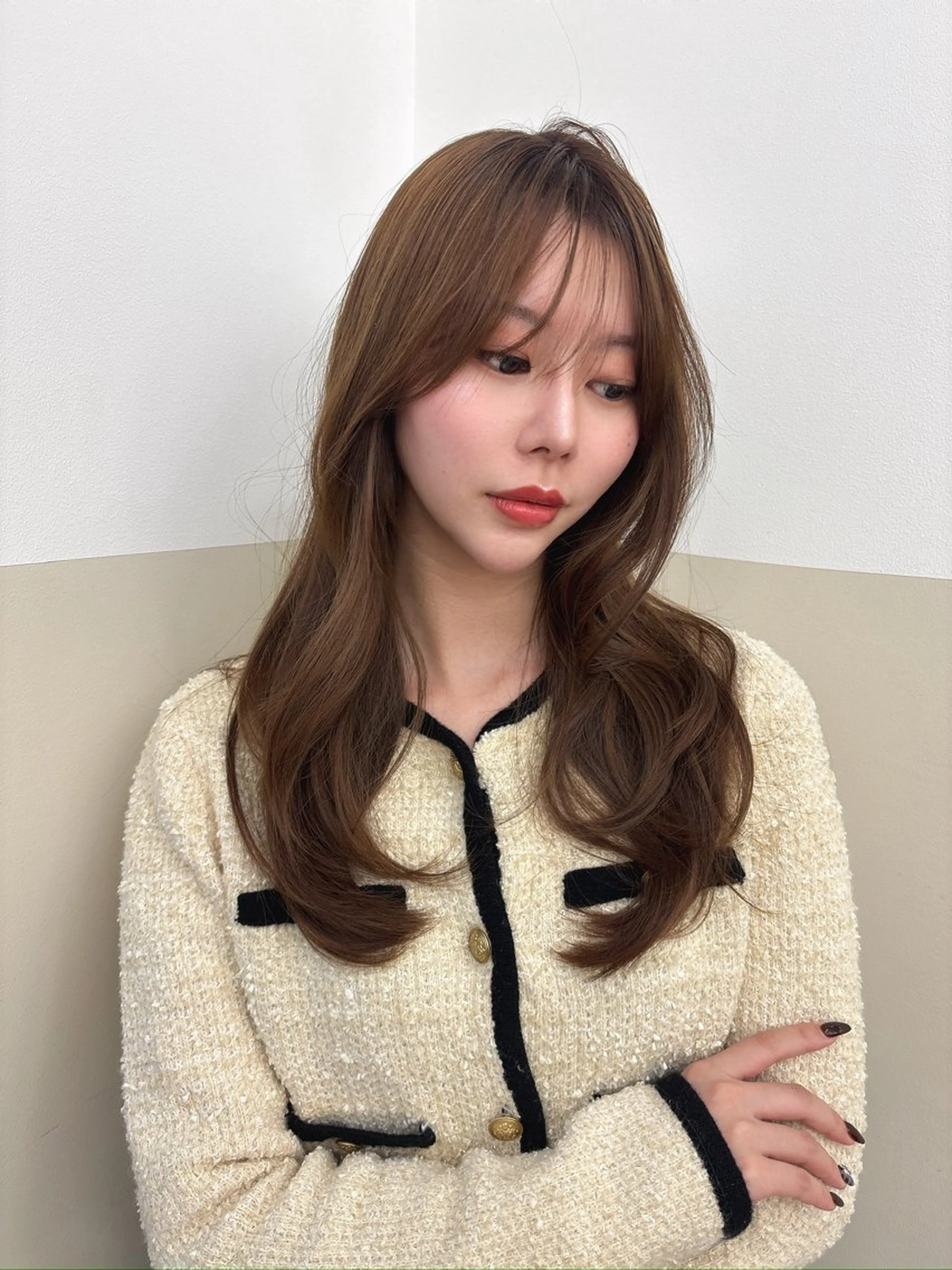 【3月駆け込み💨】小顔デザインカット+トリートメントの写真