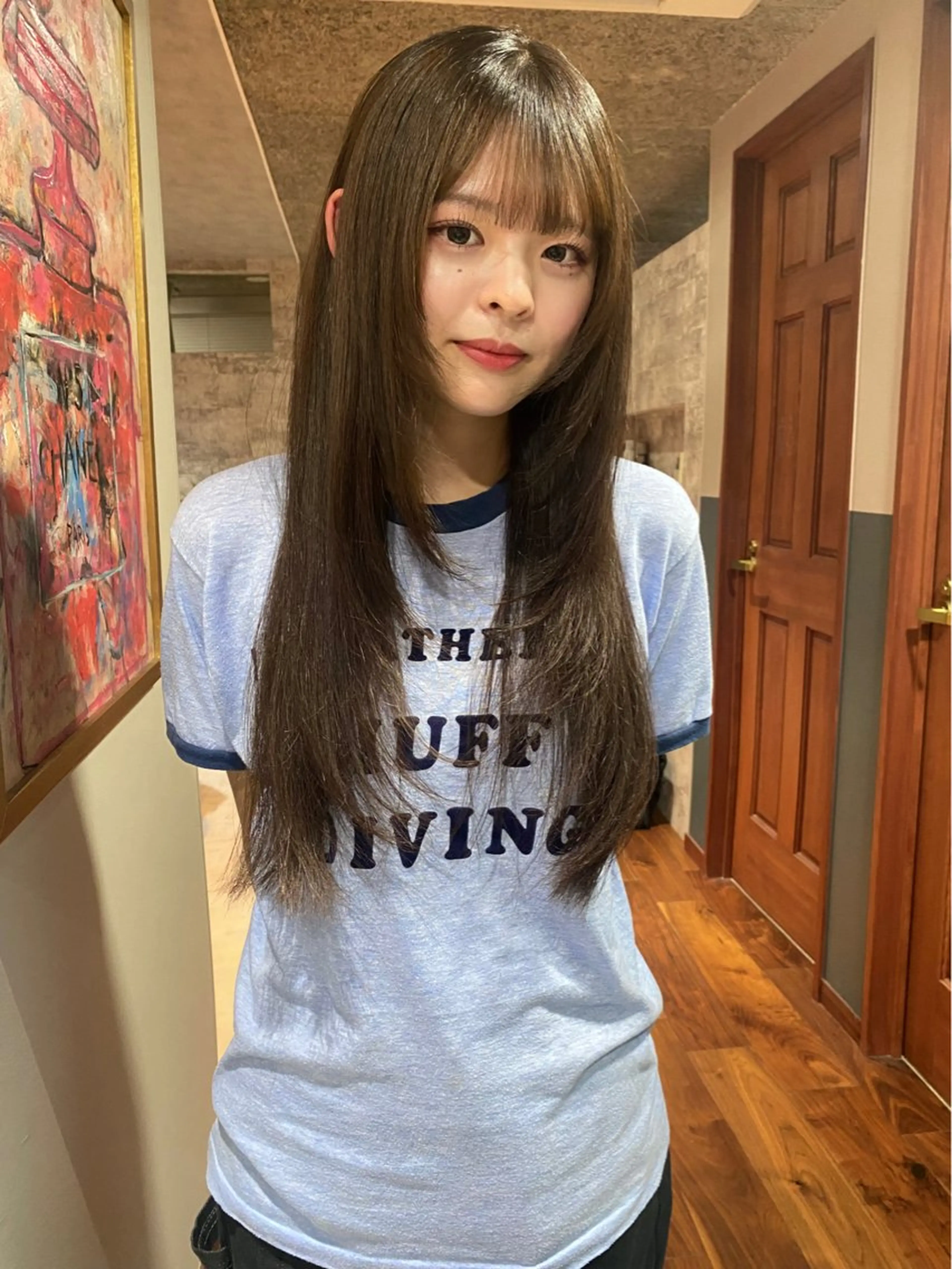 ロング カラー カット ヘアカラー トリートメント mai / linoah˚✧のヘアスタイル