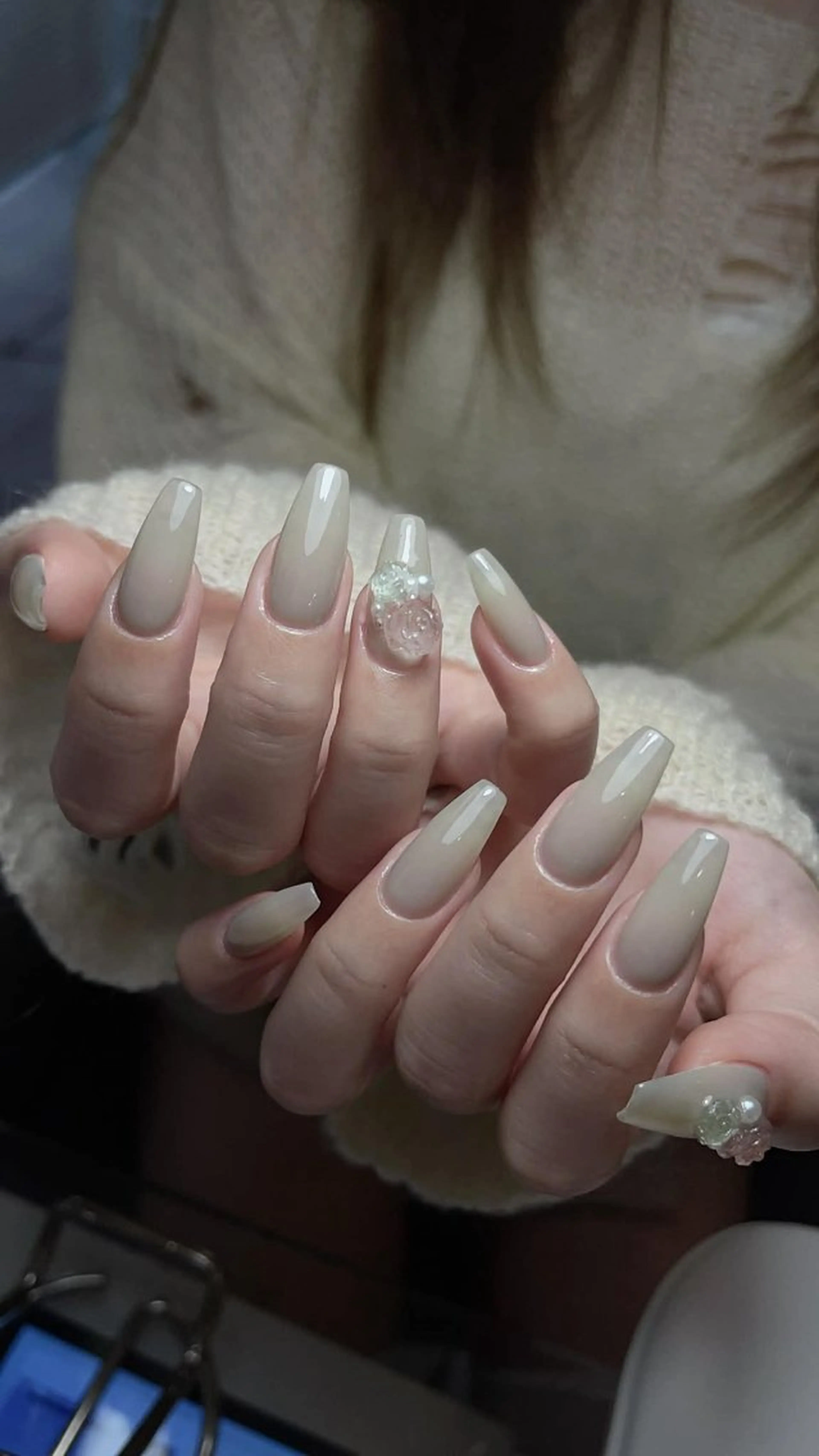 ネイル ワンカラーネイル シンプルネイル Aoi aoiのネイルデザイン