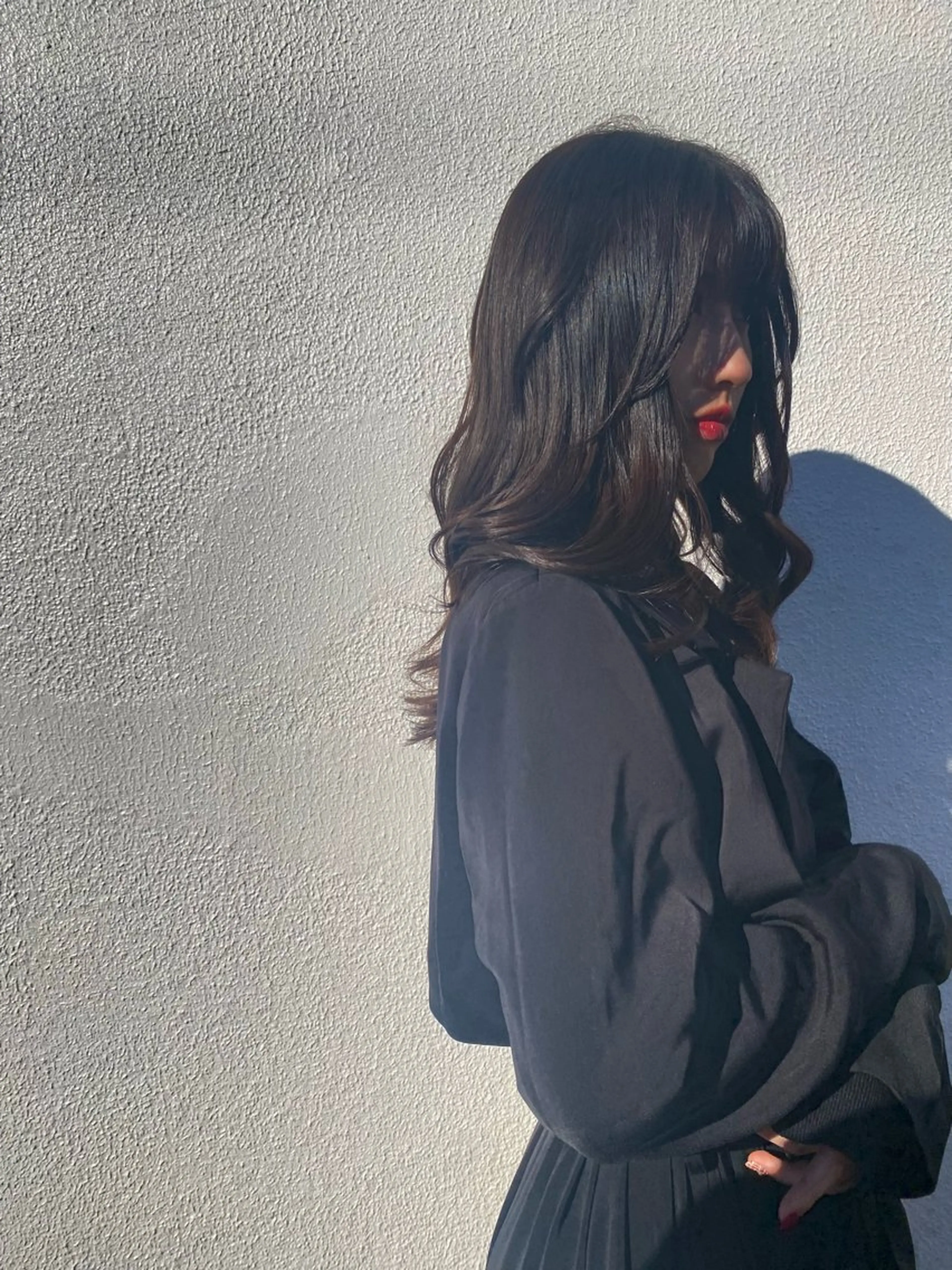 ロング デザインカラー⭐️ Yamauchiのヘアスタイル