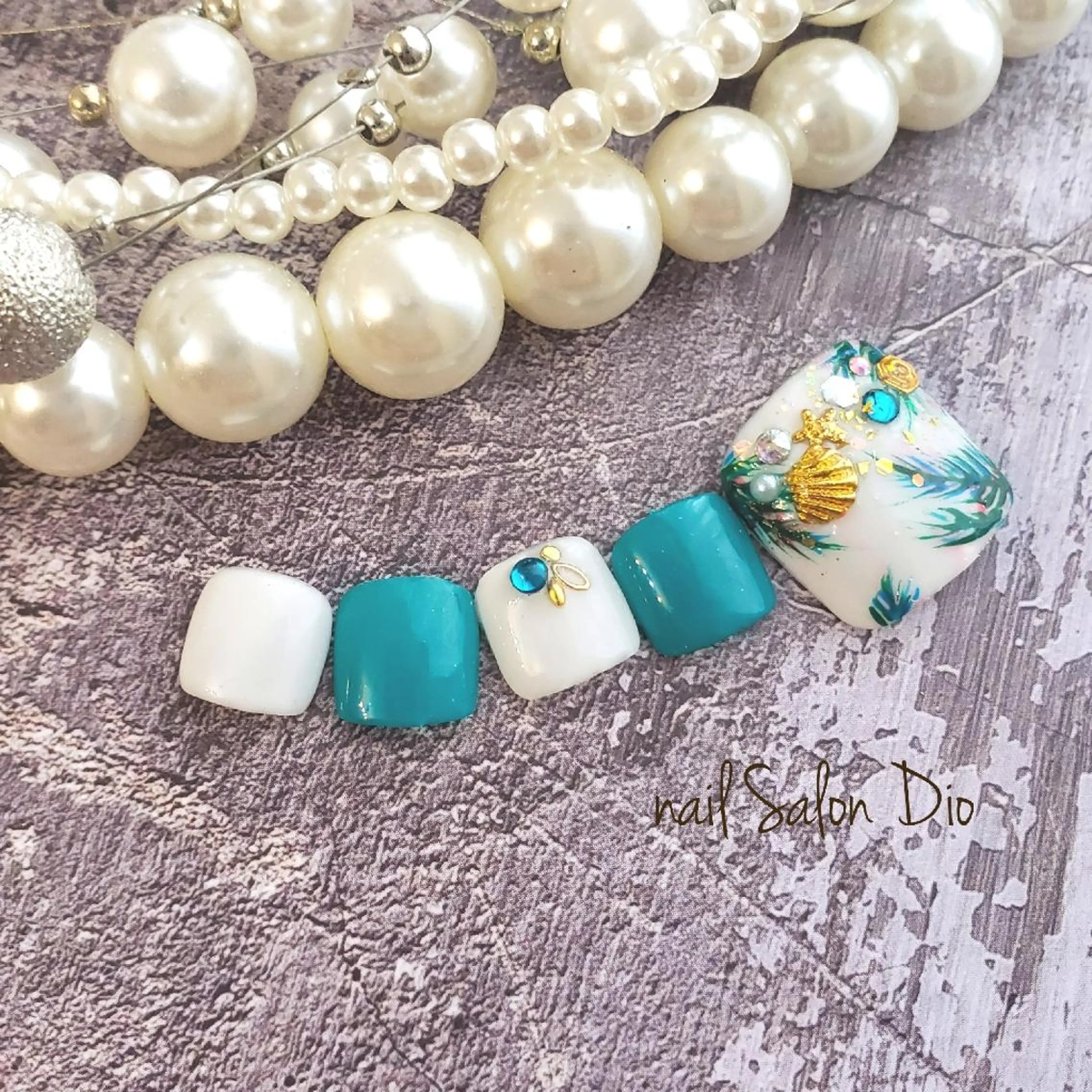 ネイル フットネイル Nail salon Dioのネイルデザイン