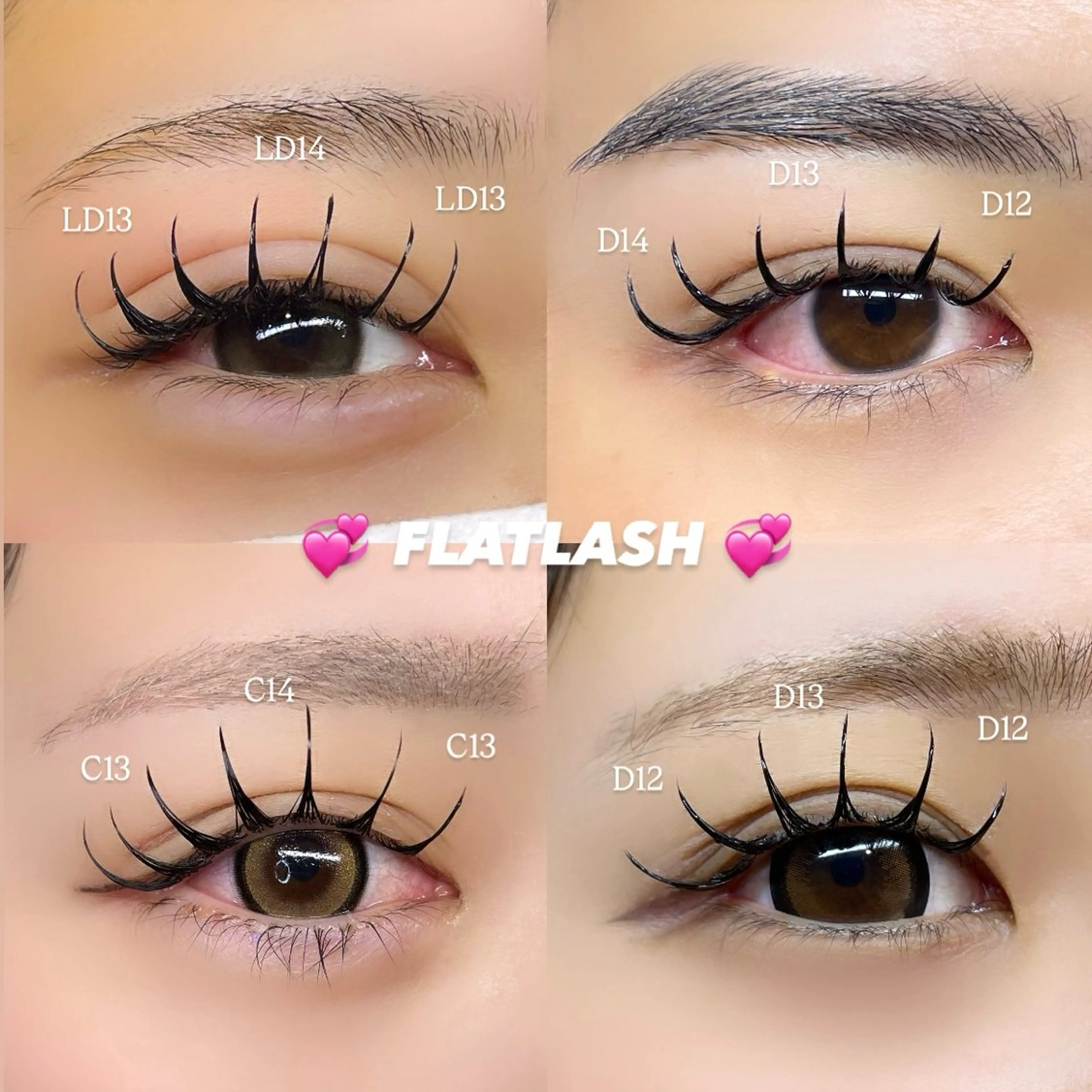 マツエク・マツパ マツエク Mell Yuuna ♡パリエク /束感のマツエク・マツパデザイン